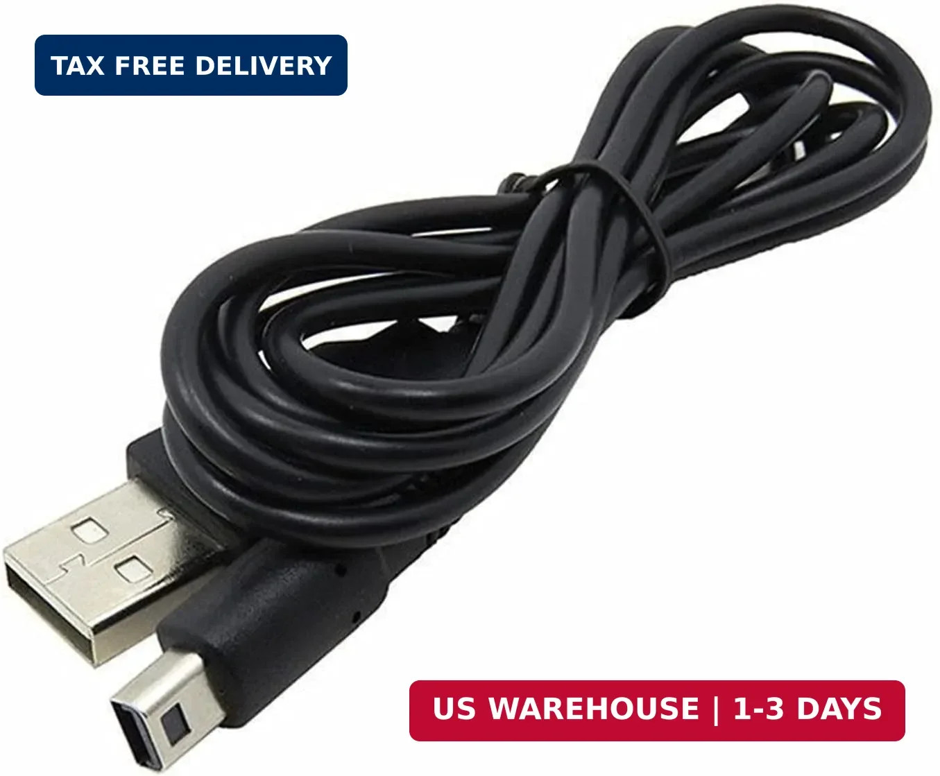 (4 FT) USB Charger Cable Power Cord for Nintendo New 3DS XL/New 3DS/ 3DS XL/ 3DS