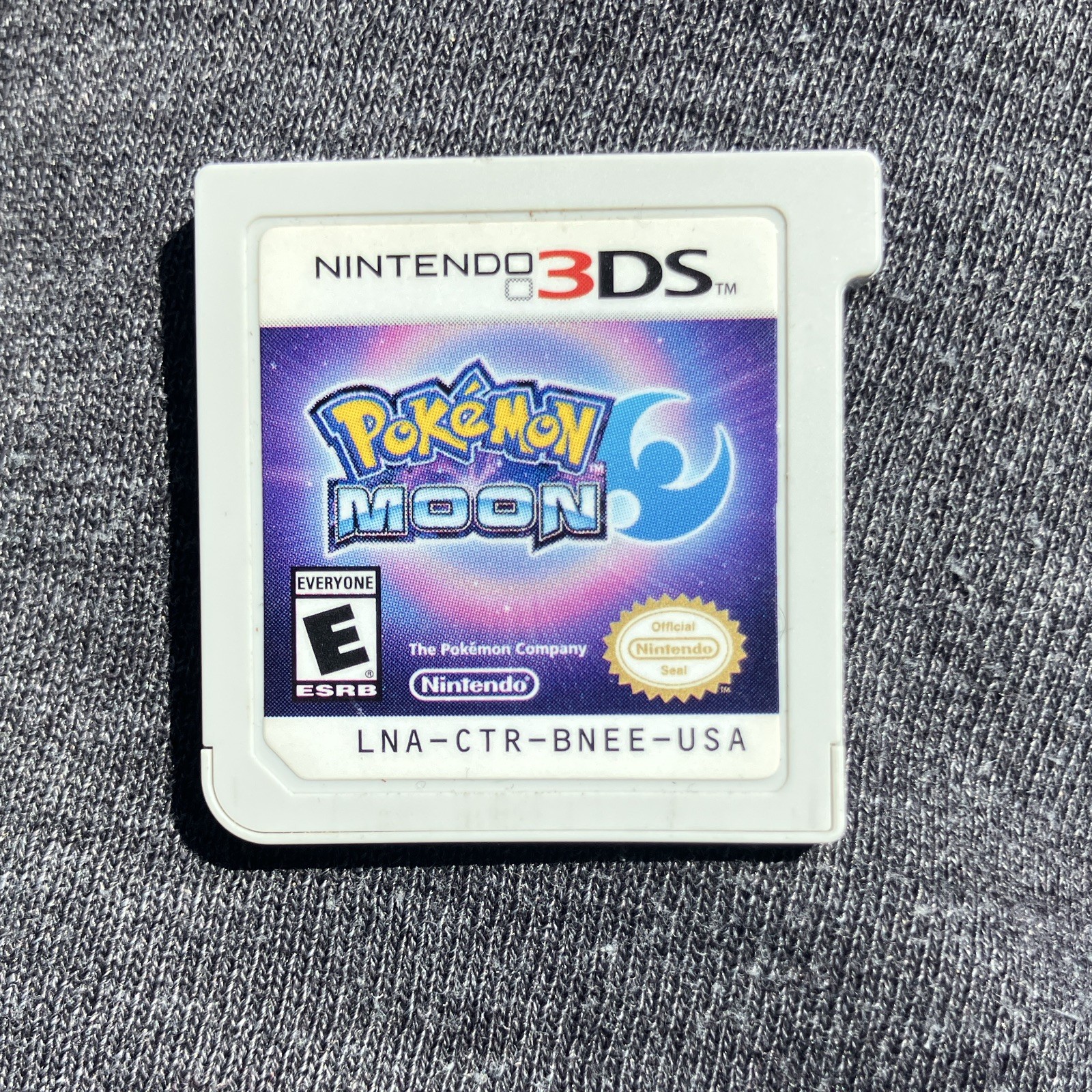 Nintendo Pokémon Moon Nintendo 3DS Game Cartridge (Tested)