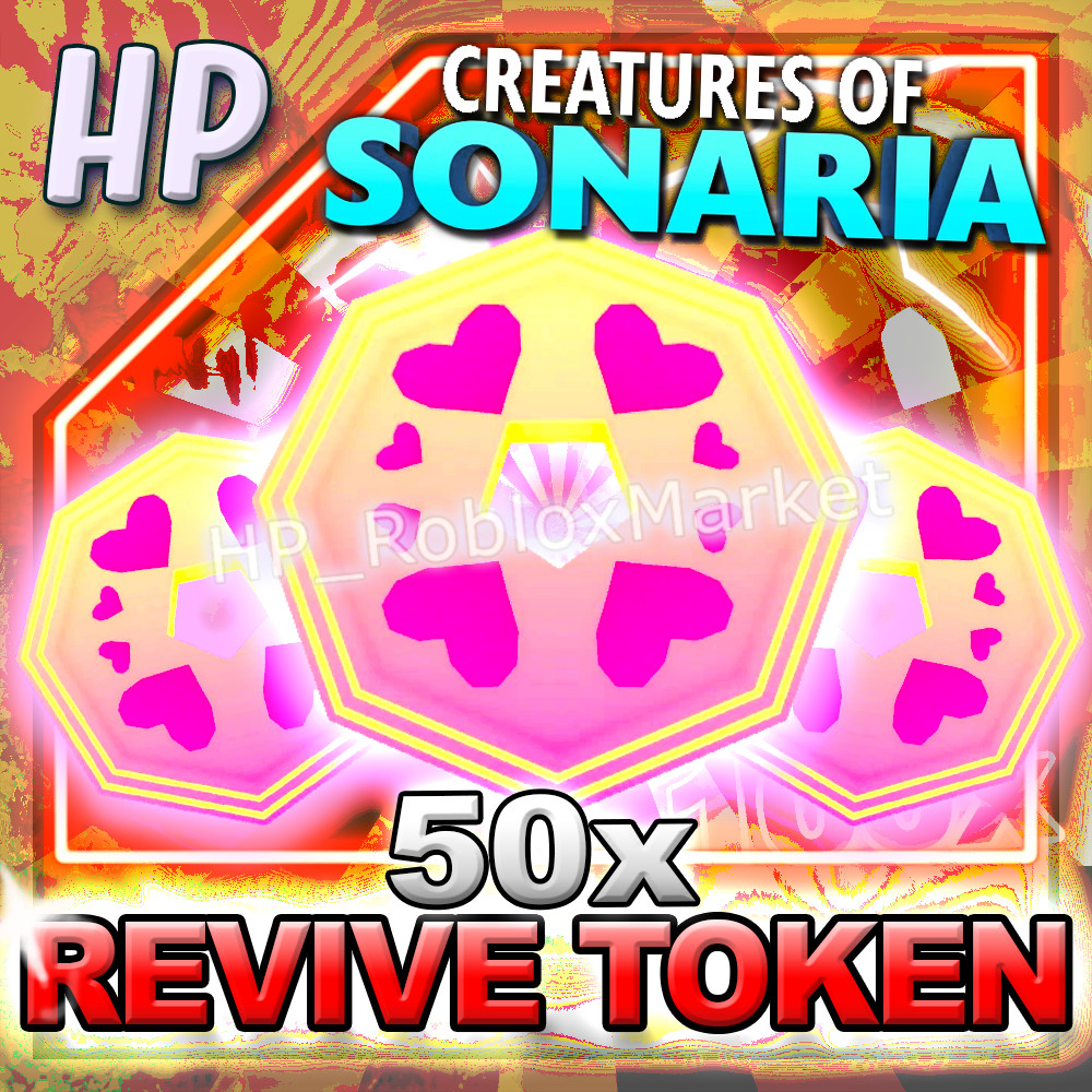 CREATURES OF SONARIA 🪙🪙🪙[ 50x REVIVE TOKEN ]⚡FASTEST DELIVERY・COS⚡