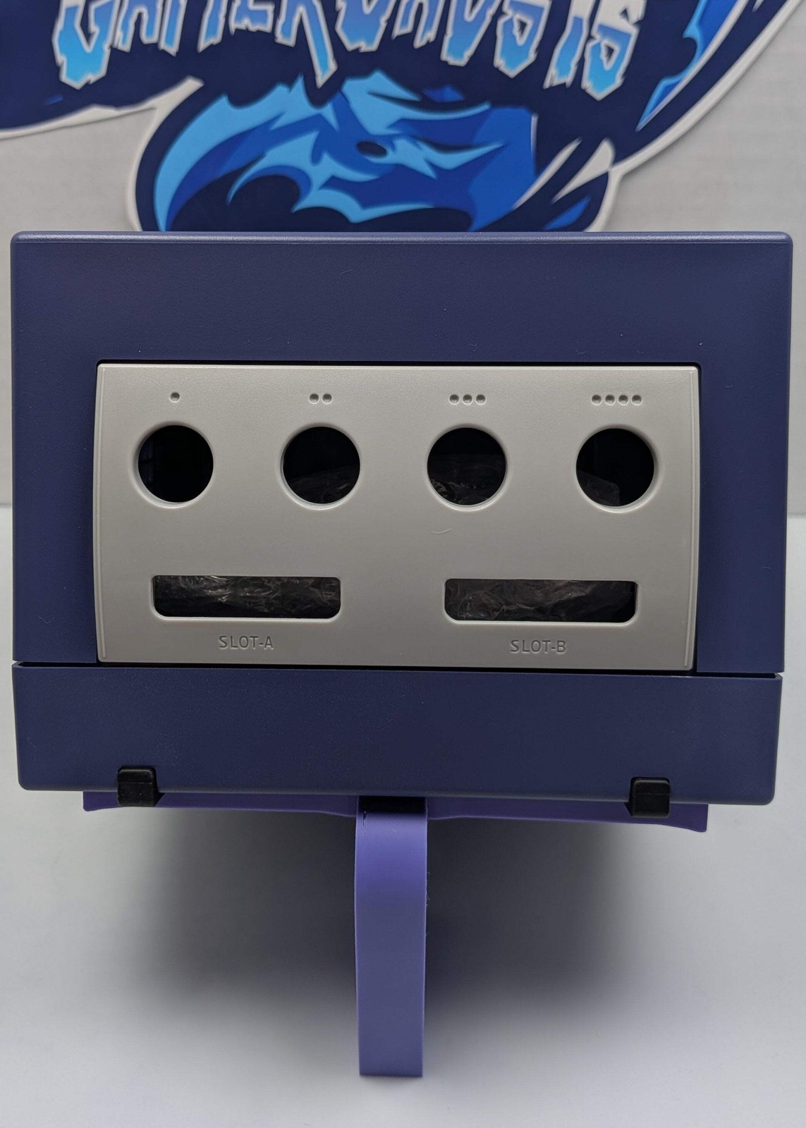 Nintendo GameCube Replacement Shell / Case – Indigo / Purple