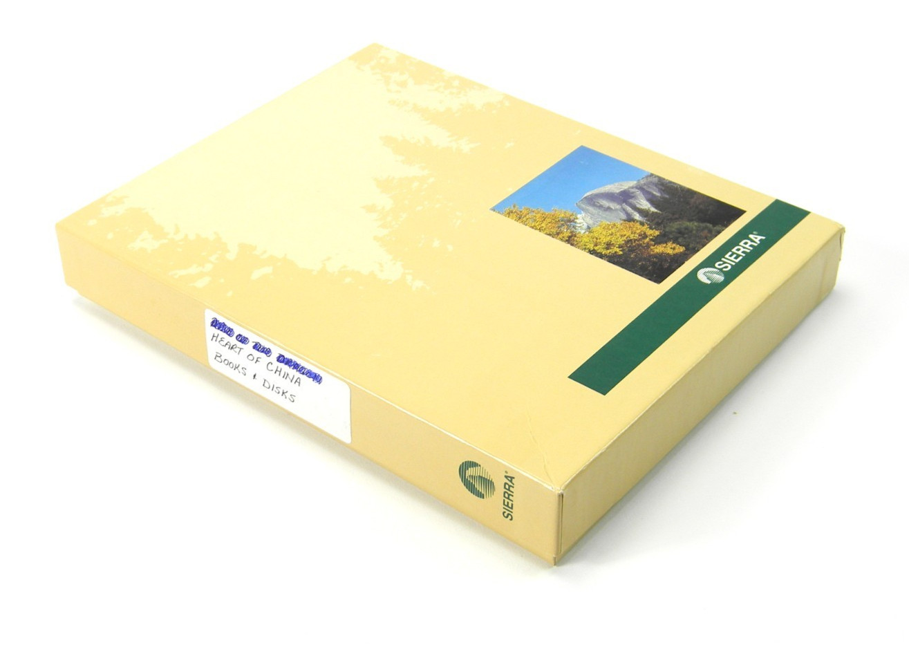 Heart of China Sierra Dynamix PC Game Box, Inserts, 3.5″ Disks MS-DOS 1991 WORKS