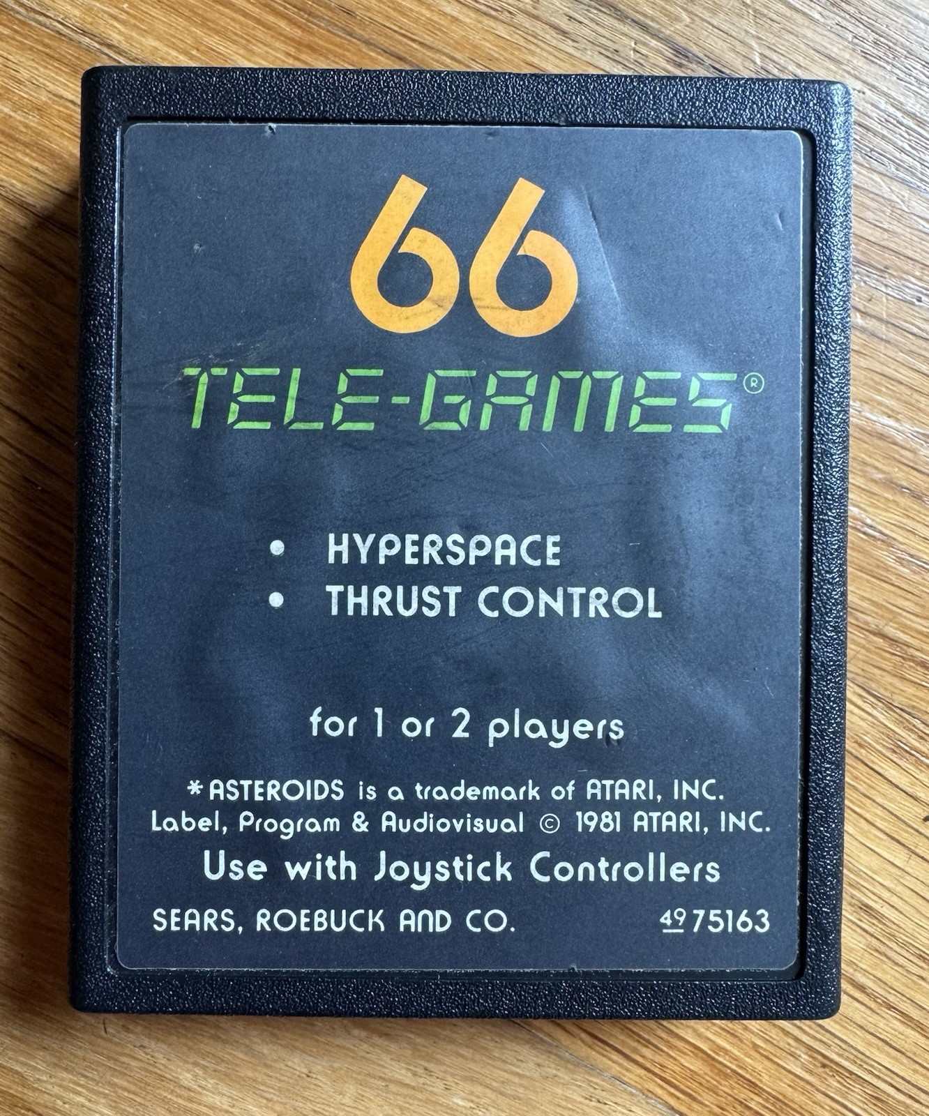 Asteroids (Atari 2600, 1981)