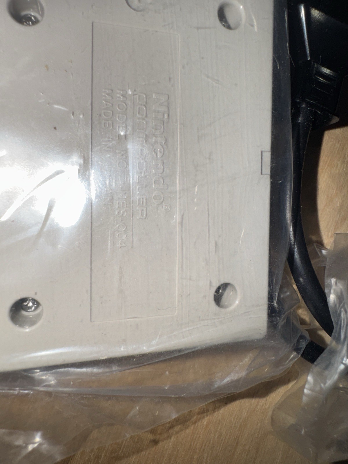 Classic NES Controller In Opened Box In Original Plastic READ FULL DESCRIPTION