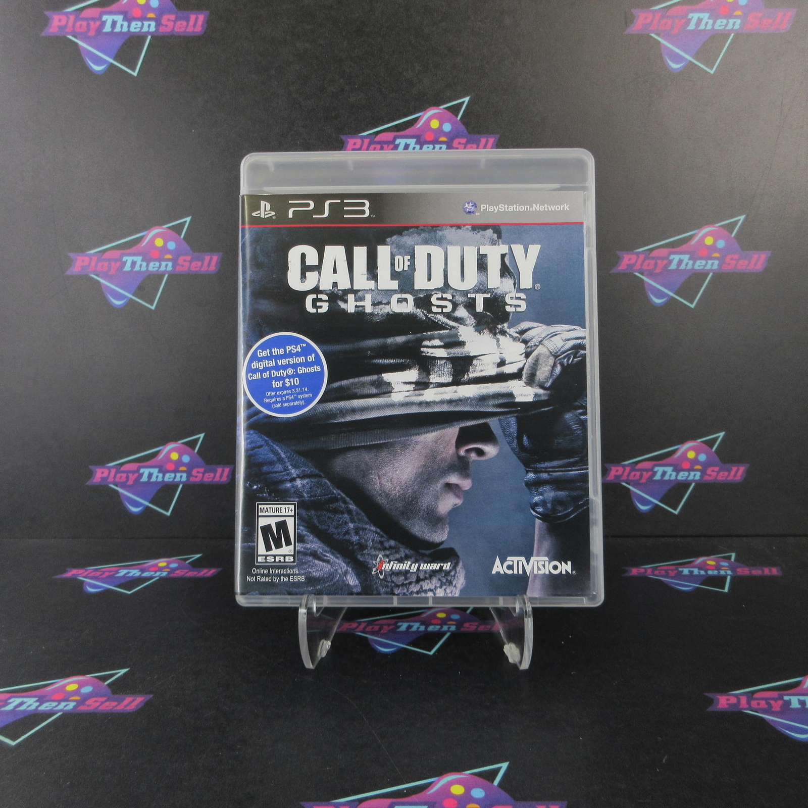 Call of Duty Ghosts PS3 PlayStation 3 Complete – 1 Year Warranty EX Cond