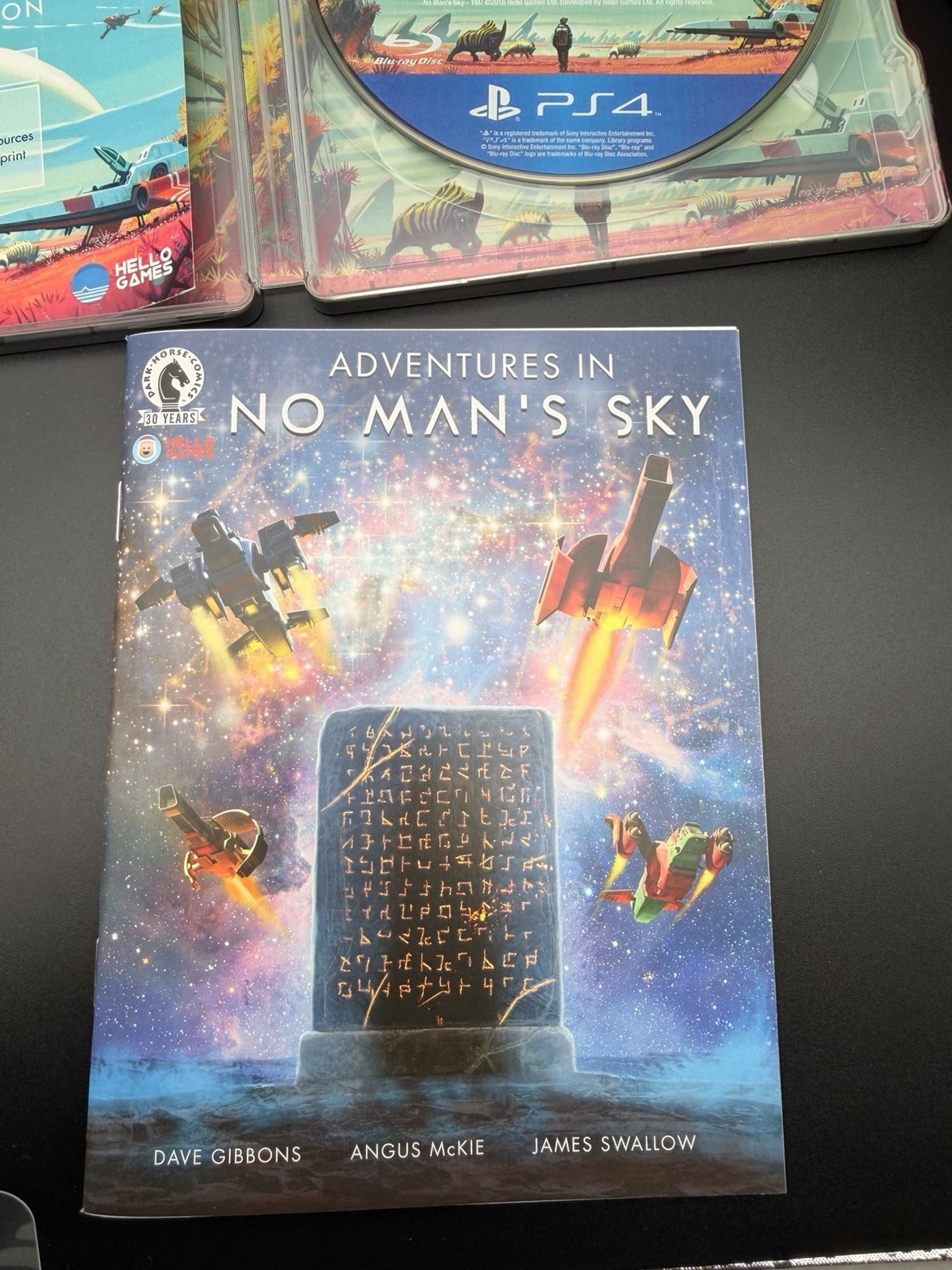 No Man’s Sky Limited Edition Sony Playstation 4 Game Collector Box Set PS4 Art