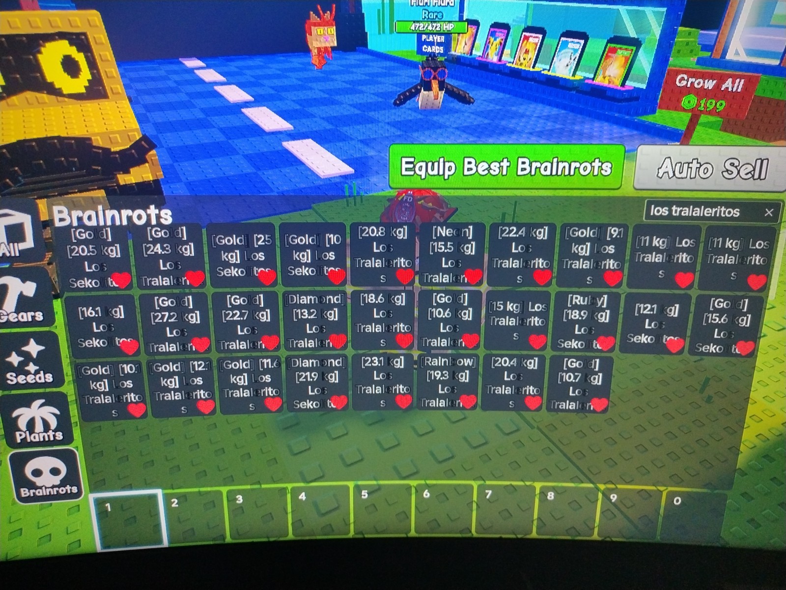 Plants vs Brainrots: Brainrots in a package. (Secrets and Limiteds)