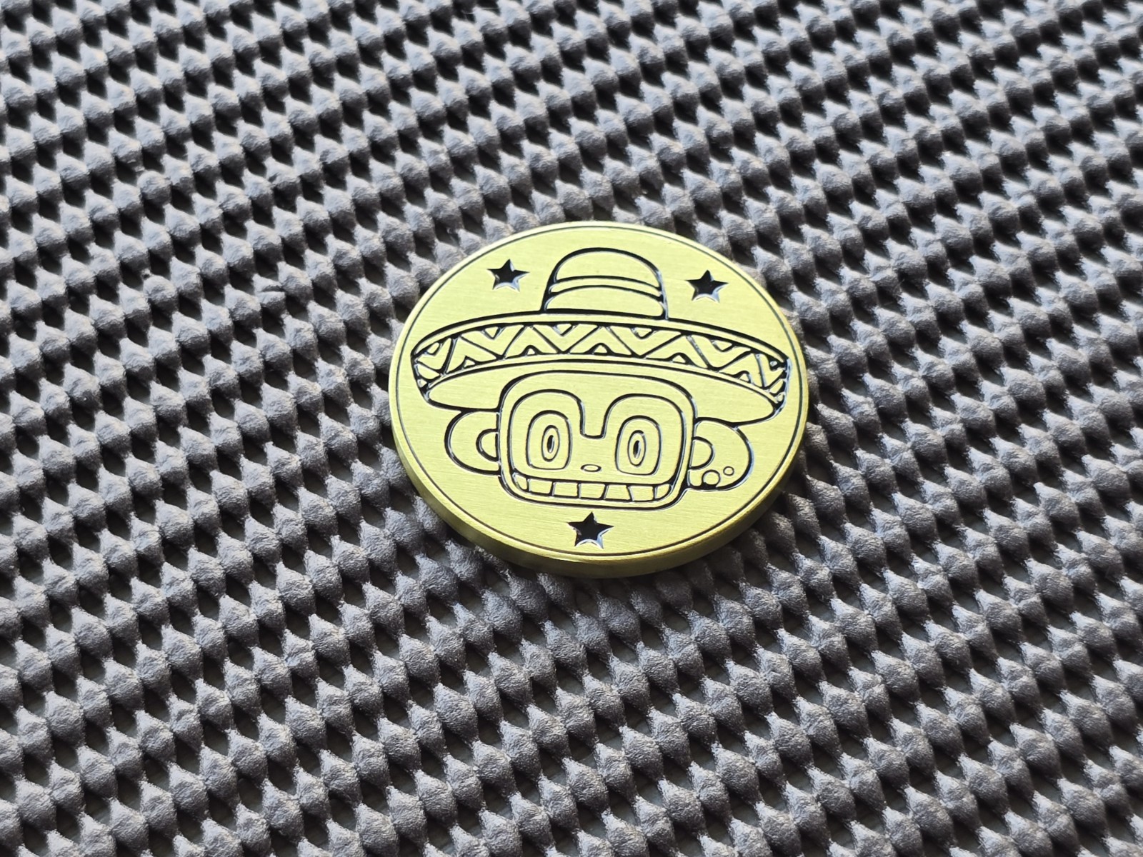 Samba De Amigo Sega Shop UK Coin Medal Exclusive Rare Promo GENESIS SATURN CD 32