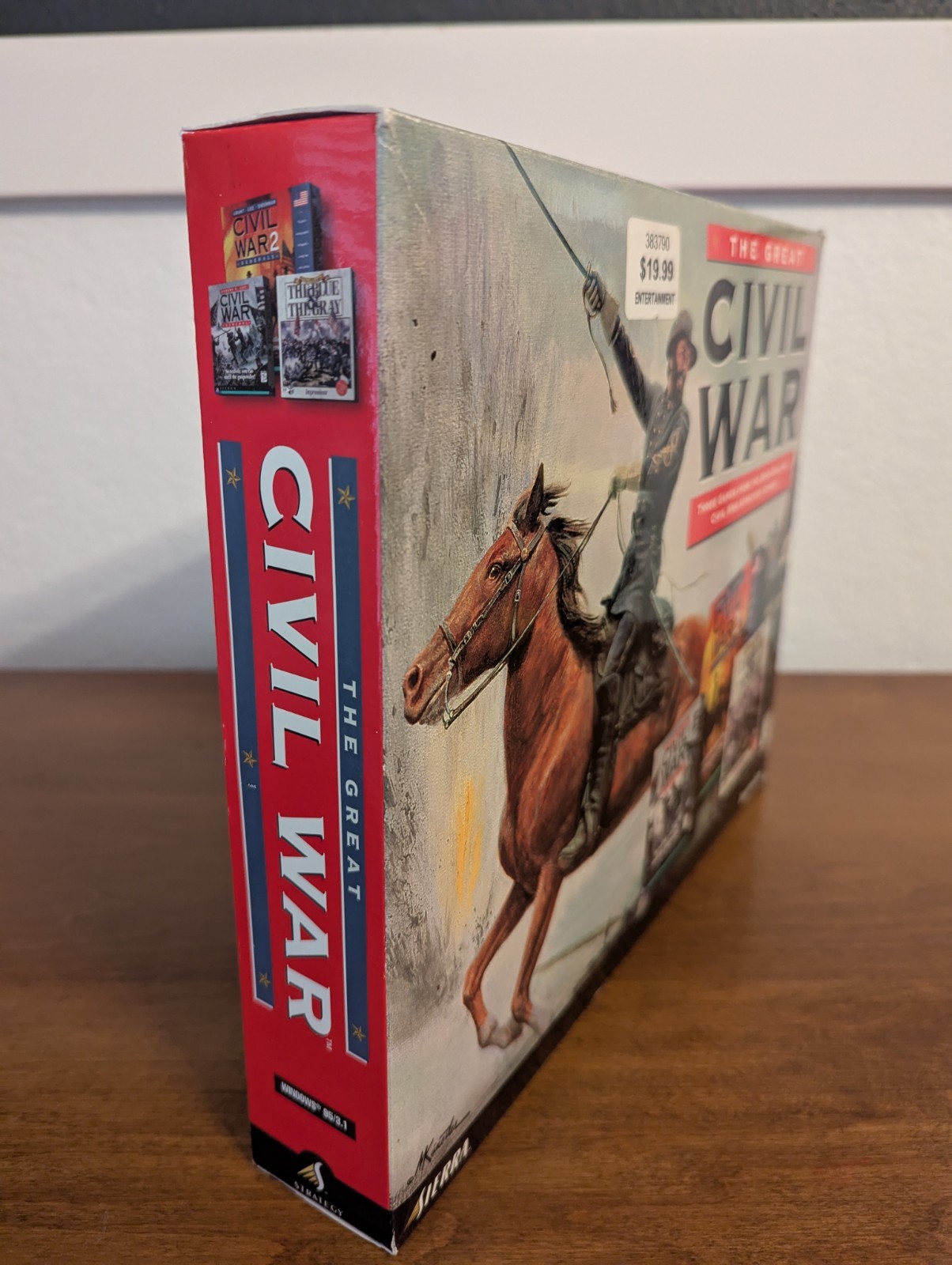 The Great Civil War: Civil War Strategy Series (1998, Sierra Big Box) – CIB
