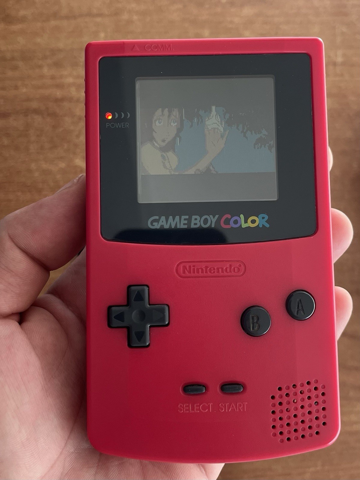 Nintendo Game Boy Color Berry CIB With Box + ITA Manual + Tarzan GBC Game