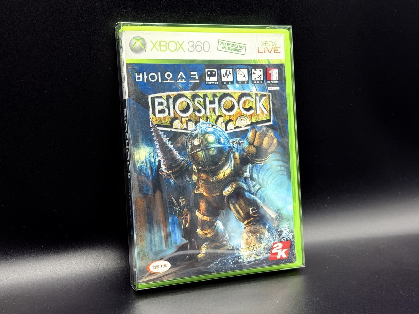 Korean Bioshock 1 Xbox 360 Korean Version Retro Game Complete Korea Rare FPS