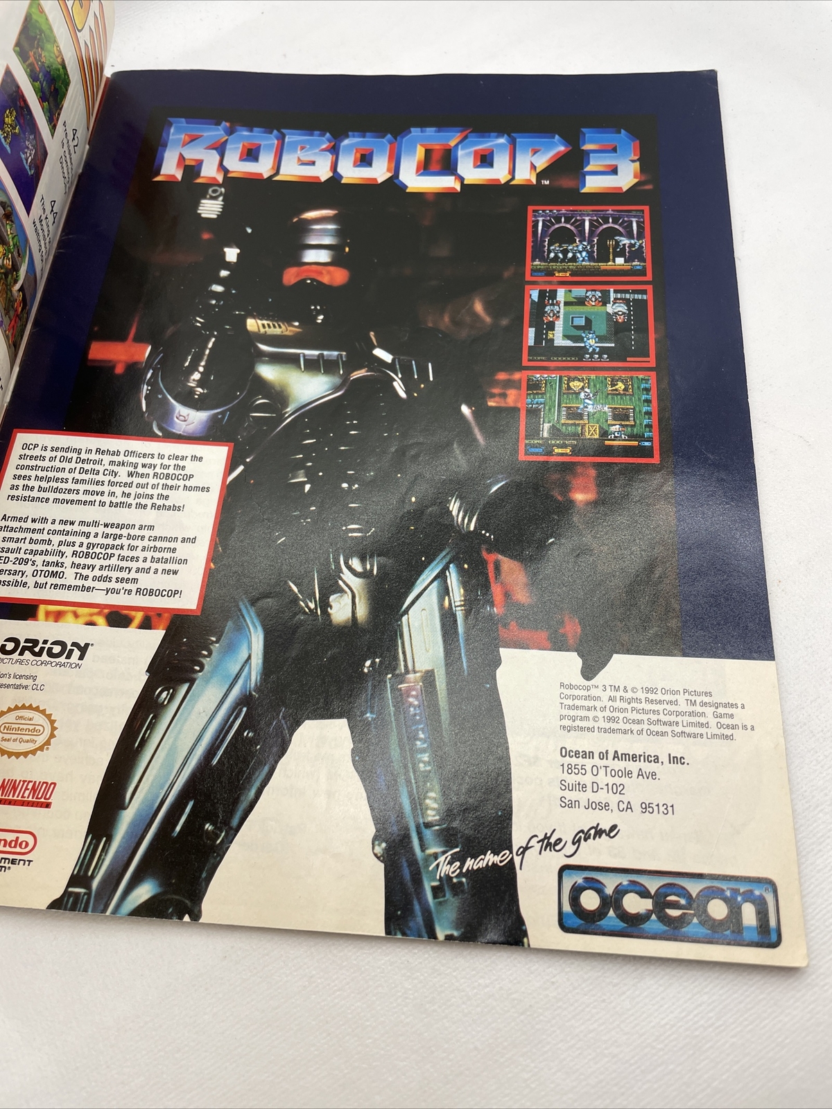 Super NES buyer’s guide 1992 Magazine Missing Cover And Back Cover
