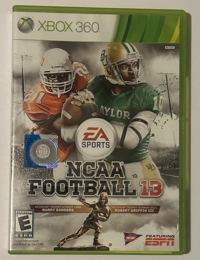 NCAA Football 13 (Microsoft Xbox 360, 2012)