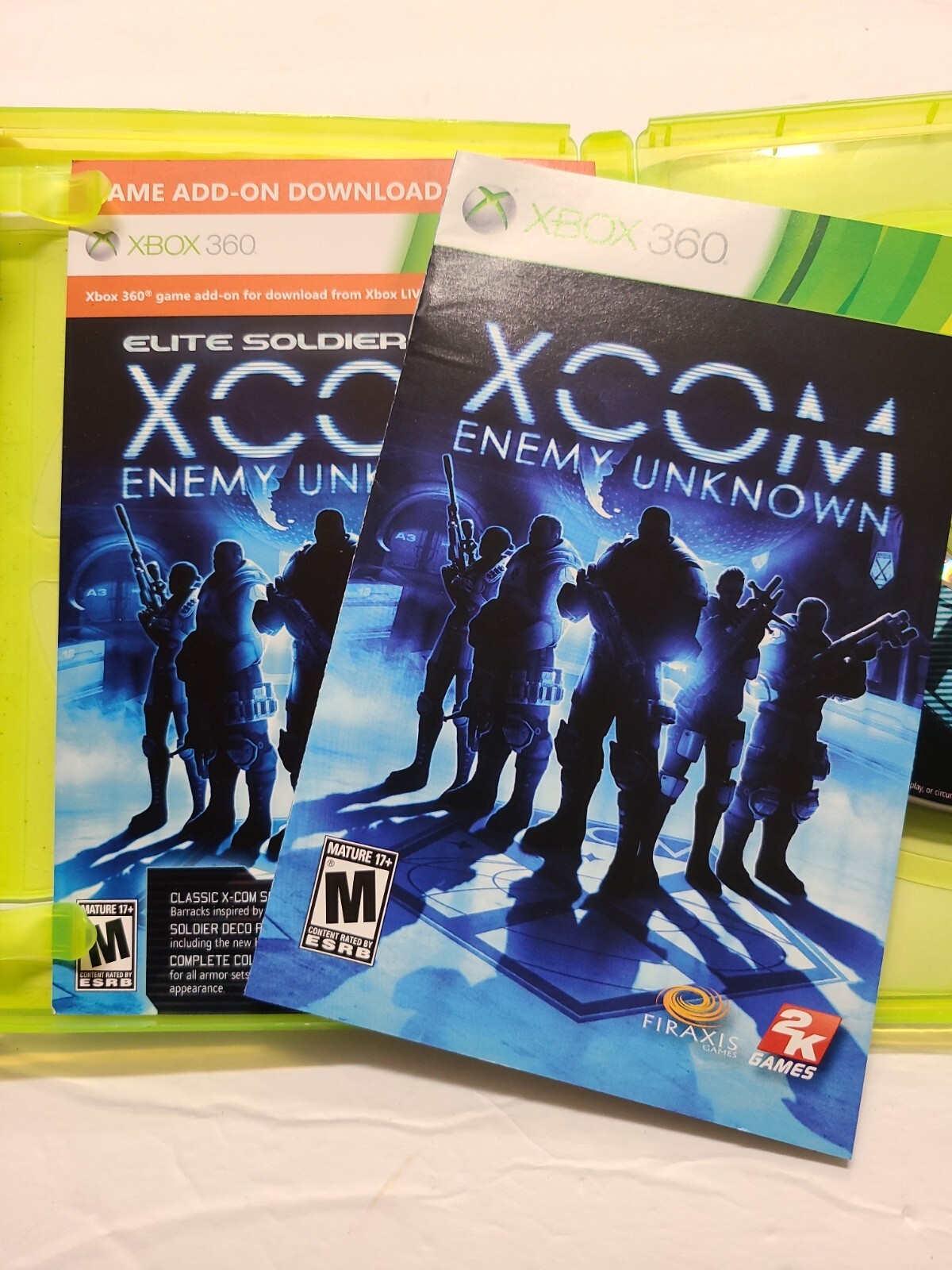 XCOM: Enemy Unknown Microsoft Xbox 360, 2012 Complete WIth Manual CIB FAST SHIP!