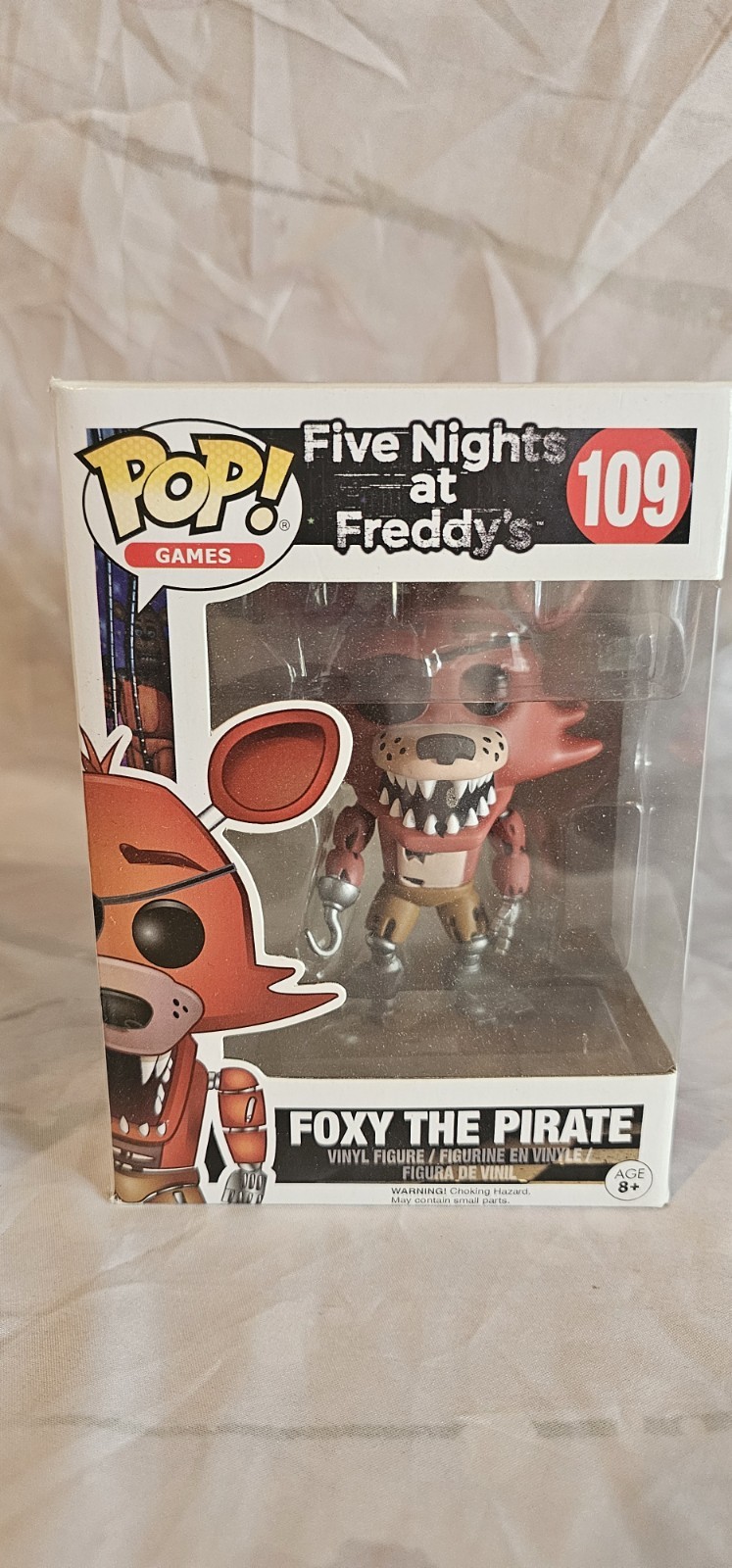 Funko Pop FNAF Lot – #110 Springtrap (un/flocked), #126 Shadow Freddy, #109 Foxy