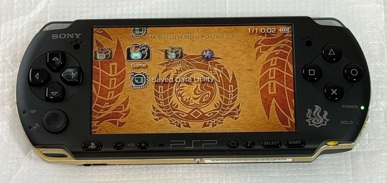 PSP-3000 Console Monster Hunter 3rd Limited Edition Region Free – Brand New