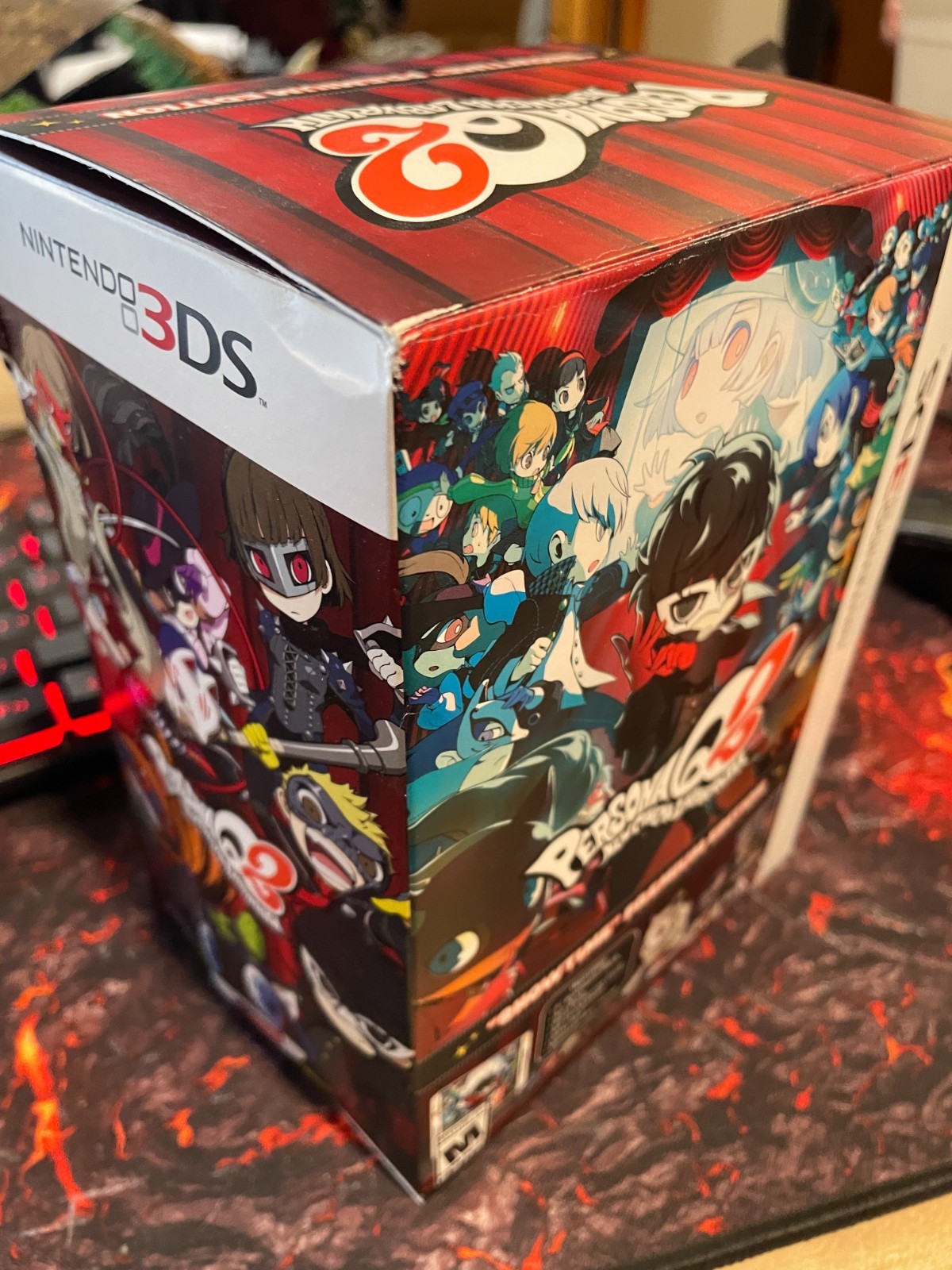 Persona Q2: New Cinema Labyrinth Premium Edition – Nintendo 3DS(no pins or deck)