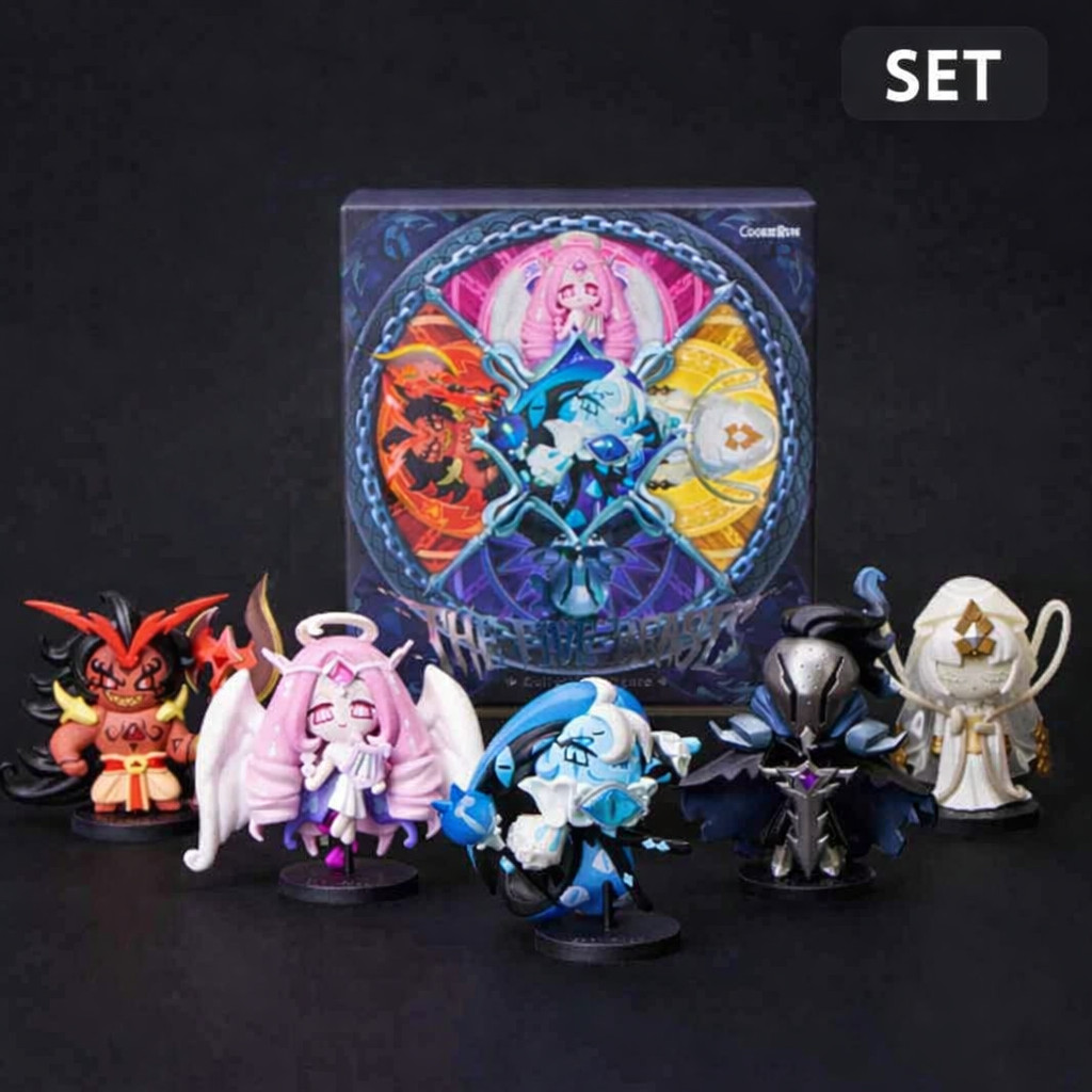NEW Cookie Run Kingdom Beast Cookies Collectable 5 Figure SET No Tariffs In US