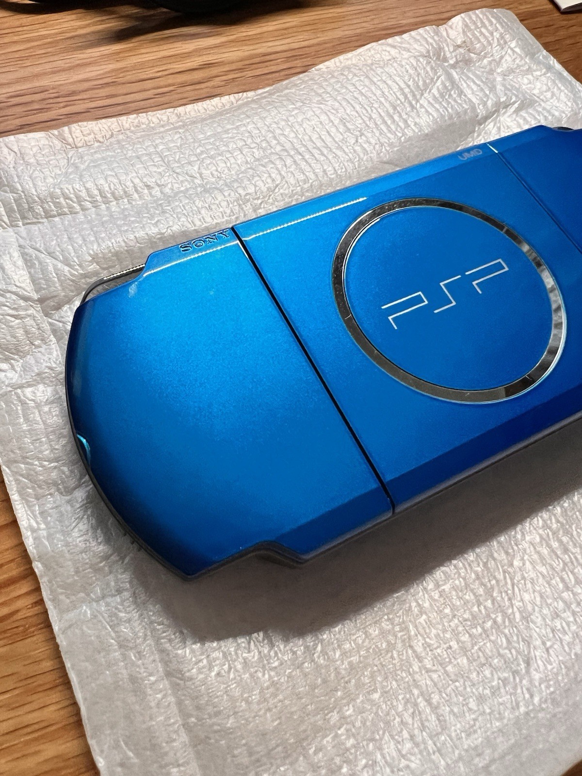 Sony PSP-3000 Vibrant Blue Handheld Console