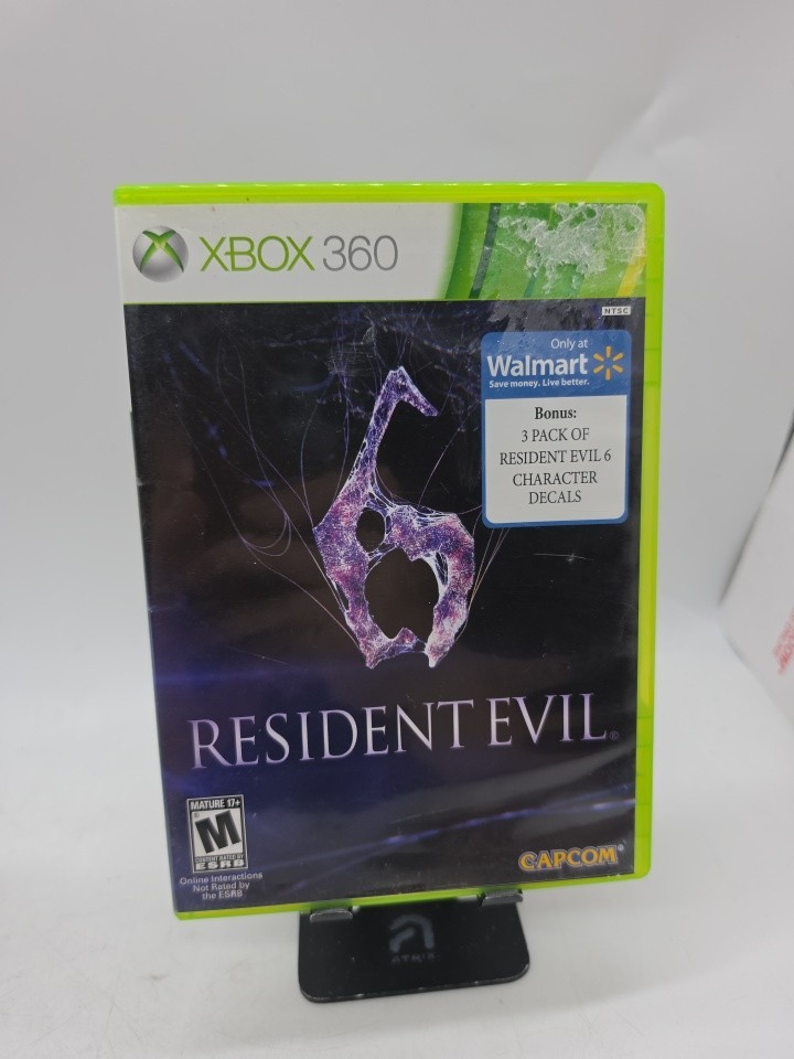 Resident Evil 6 Microsoft Xbox 360 Complete In Box With Manual CIB