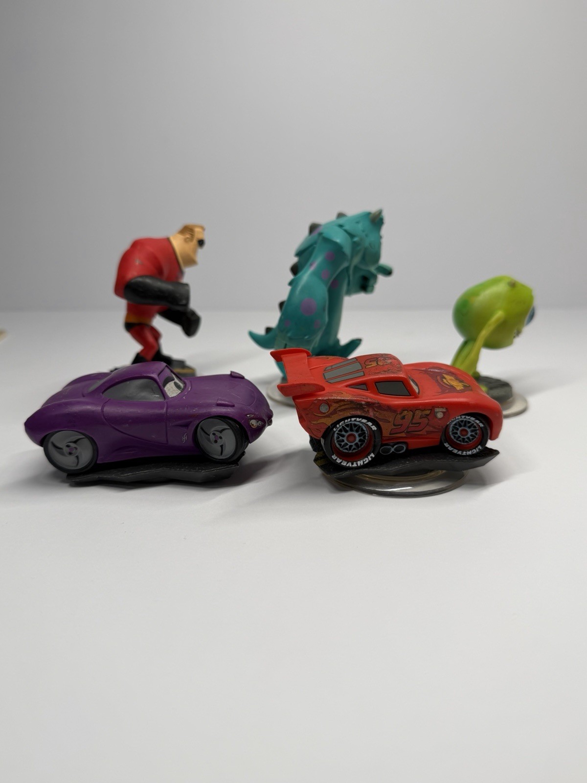 Disney Infinity 2.0 Figures Lot Mixed Cars Incredibles And Monsters Inc