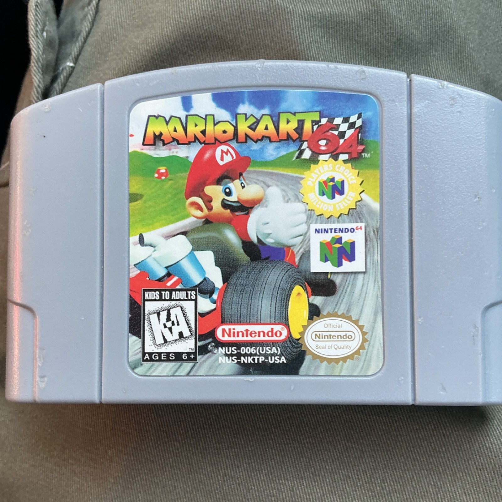Nintendo Mario Kart 64 Nintendo 64 NTSC-U/C K-A Racing Mario Kart Series