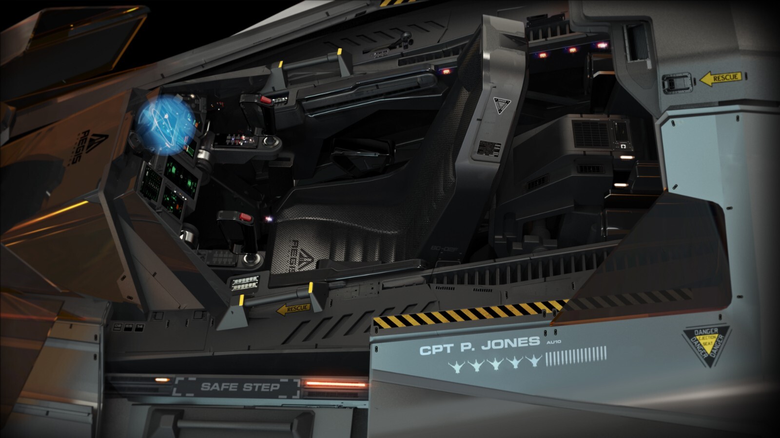 Star Citizen – Aegis Eclipse – LTI (Lifetime Insurance) Original Concept
