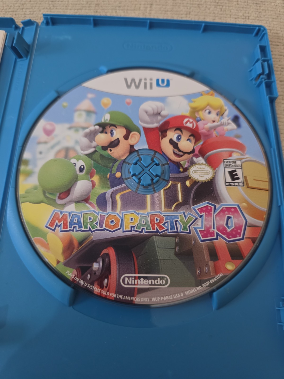 Mario Party 10 (Nintendo Wii U, 2015) COMPLETE Electronic Manual