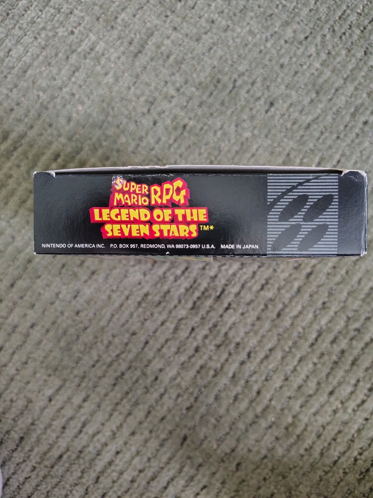 Super Mario RPG Legend of the Seven Stars Super Nintendo SNES CIB