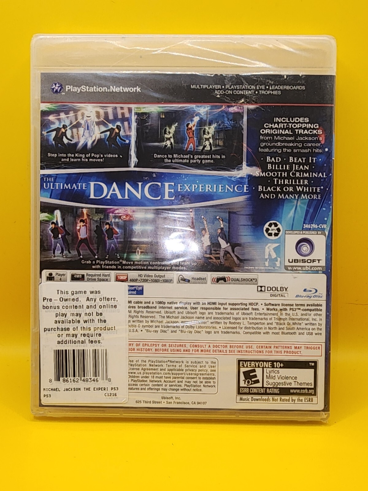 Michael Jackson the Experience (Move Compatible) – Sony PlayStation 3…E3