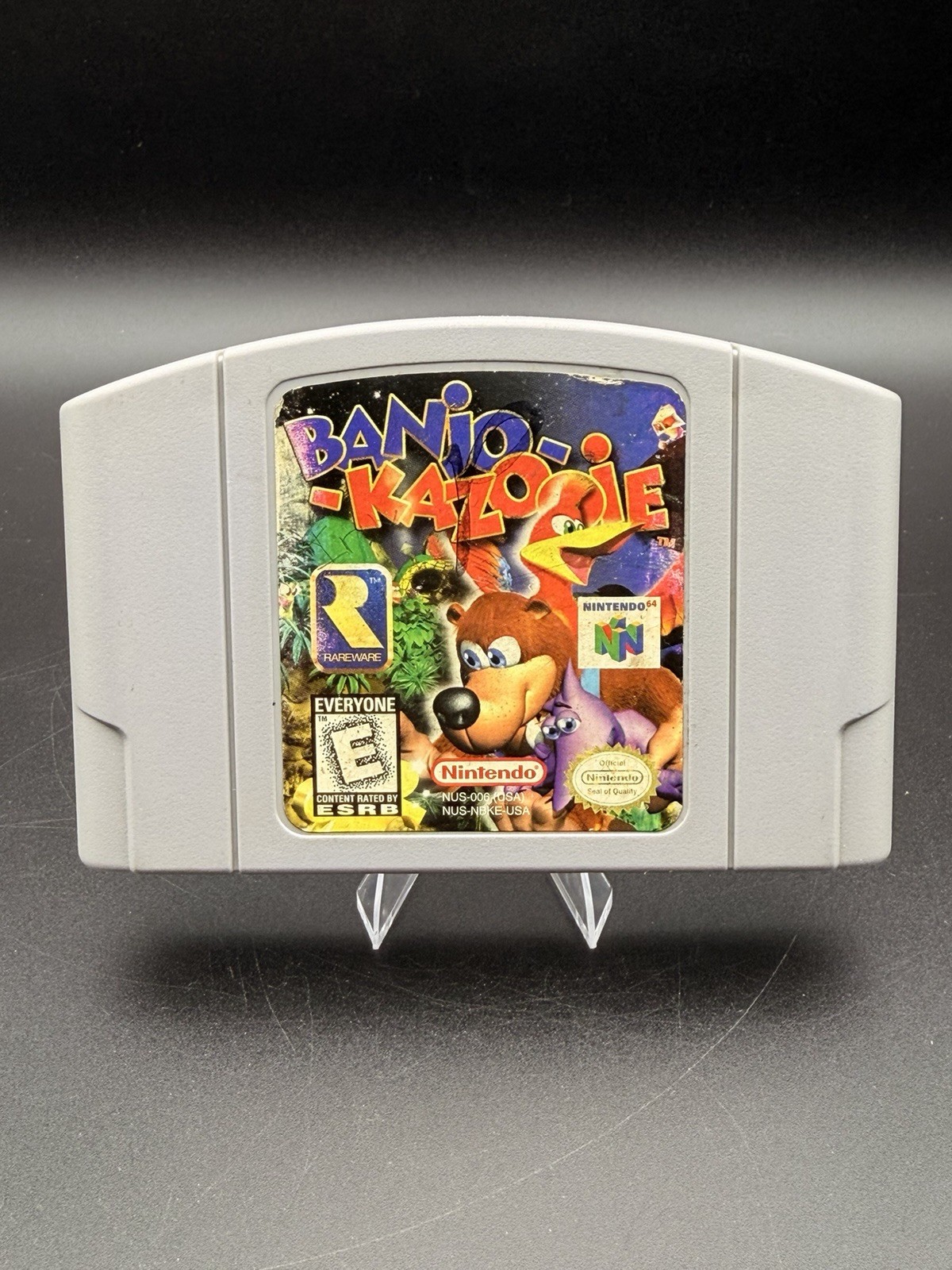 Banjo-Kazooie (Nintendo 64, 1998) Box Manual Complete CIB N64 Tested