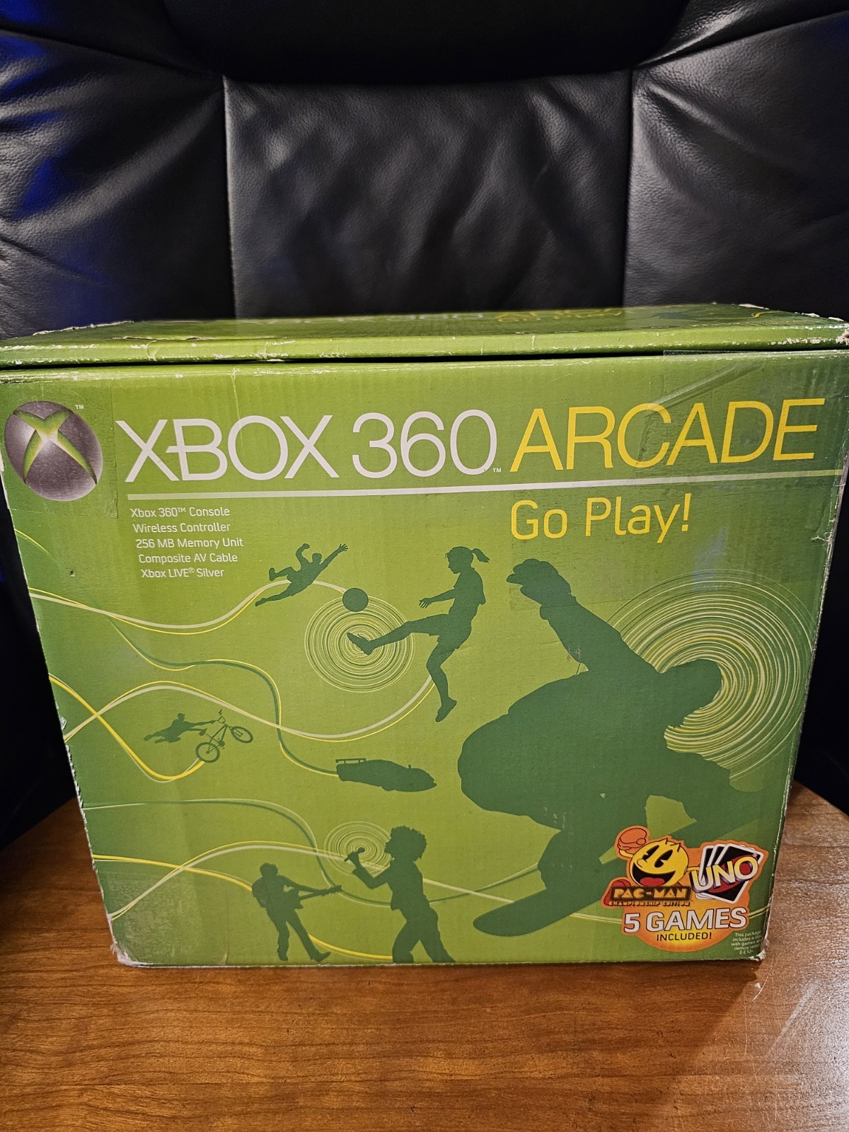 Xbox 360 Arcade 256MB White Console Games Bundle Tested Working