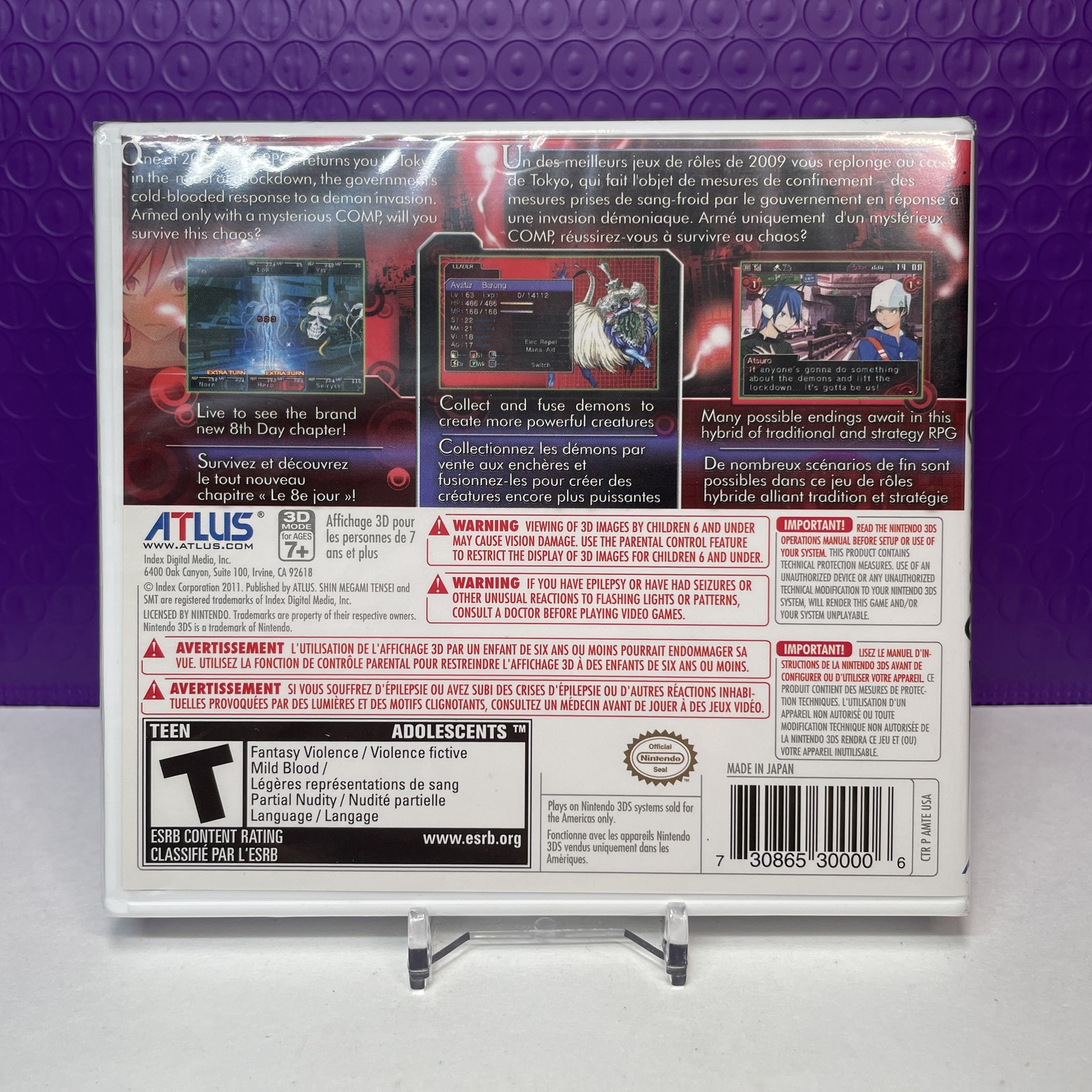 Shin Megami Tensei: Devil Survivor Overclocked [Nintendo 3DS – New/Sealed]
