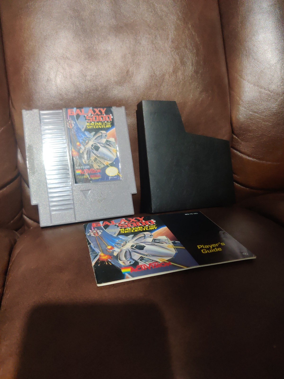 Galaxy 5000 Racing NES Nintendo NES Cartridge And Manual