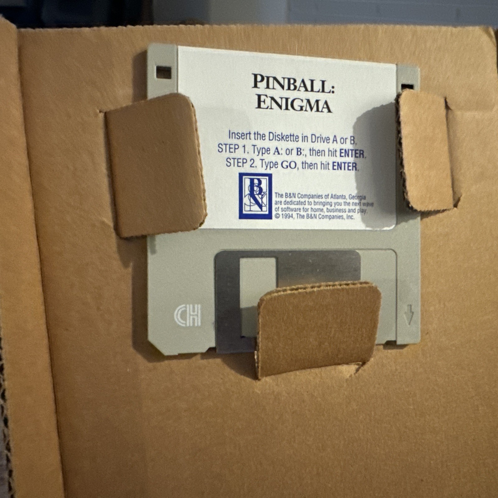 Enigma The Absolute Ultimate In Pinball PC Version 3.5 CIB W/ Box Vintage 1994