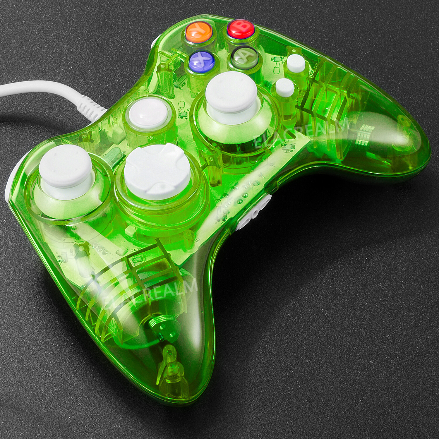Glow Light USB Wired/Wireless Gamepad Remote Console Controller for Xbox 360 &PC