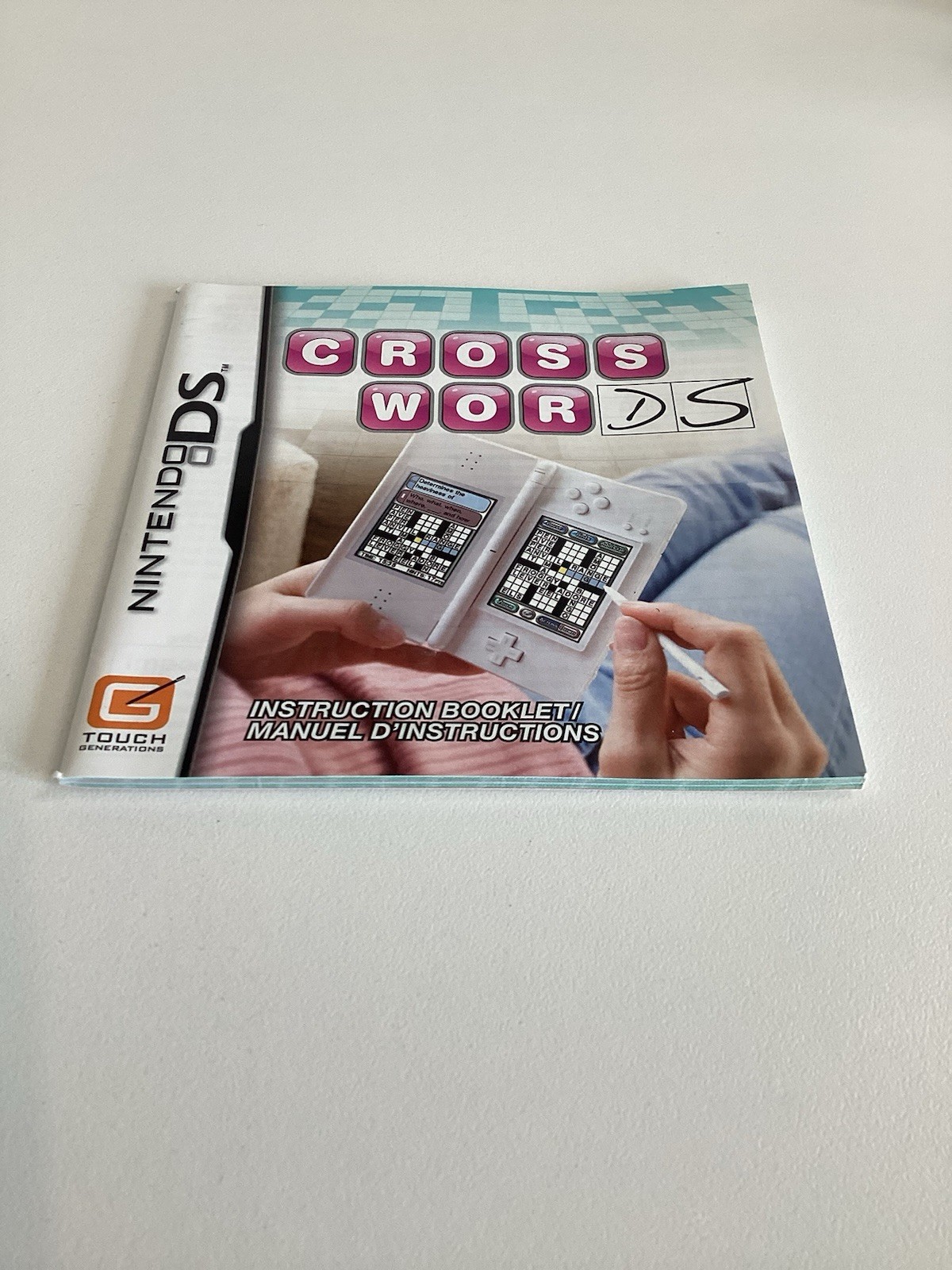 Crosswords DS Nintendo DS CIB Complete All Inserts TESTED