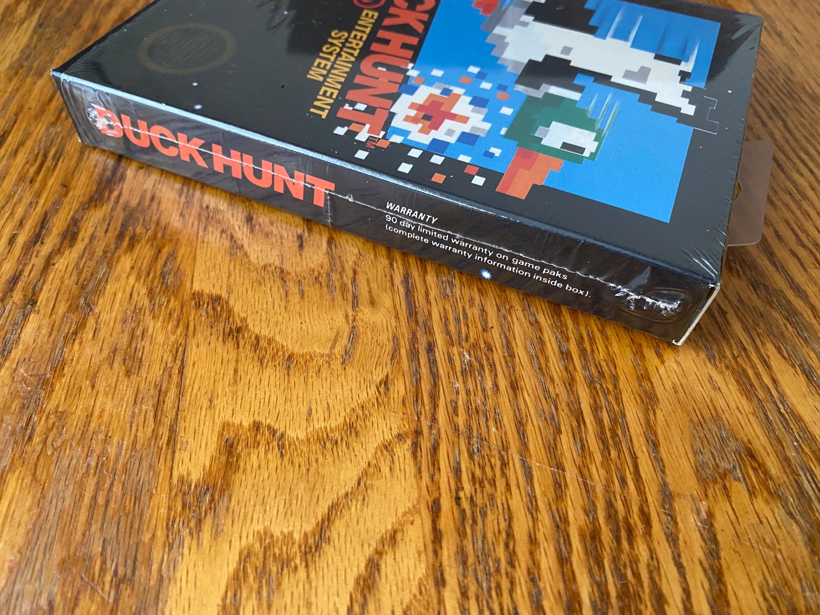 Duck Hunt UNOPENED TOP complete in box hangtab sealed nintendo nes factory MINT