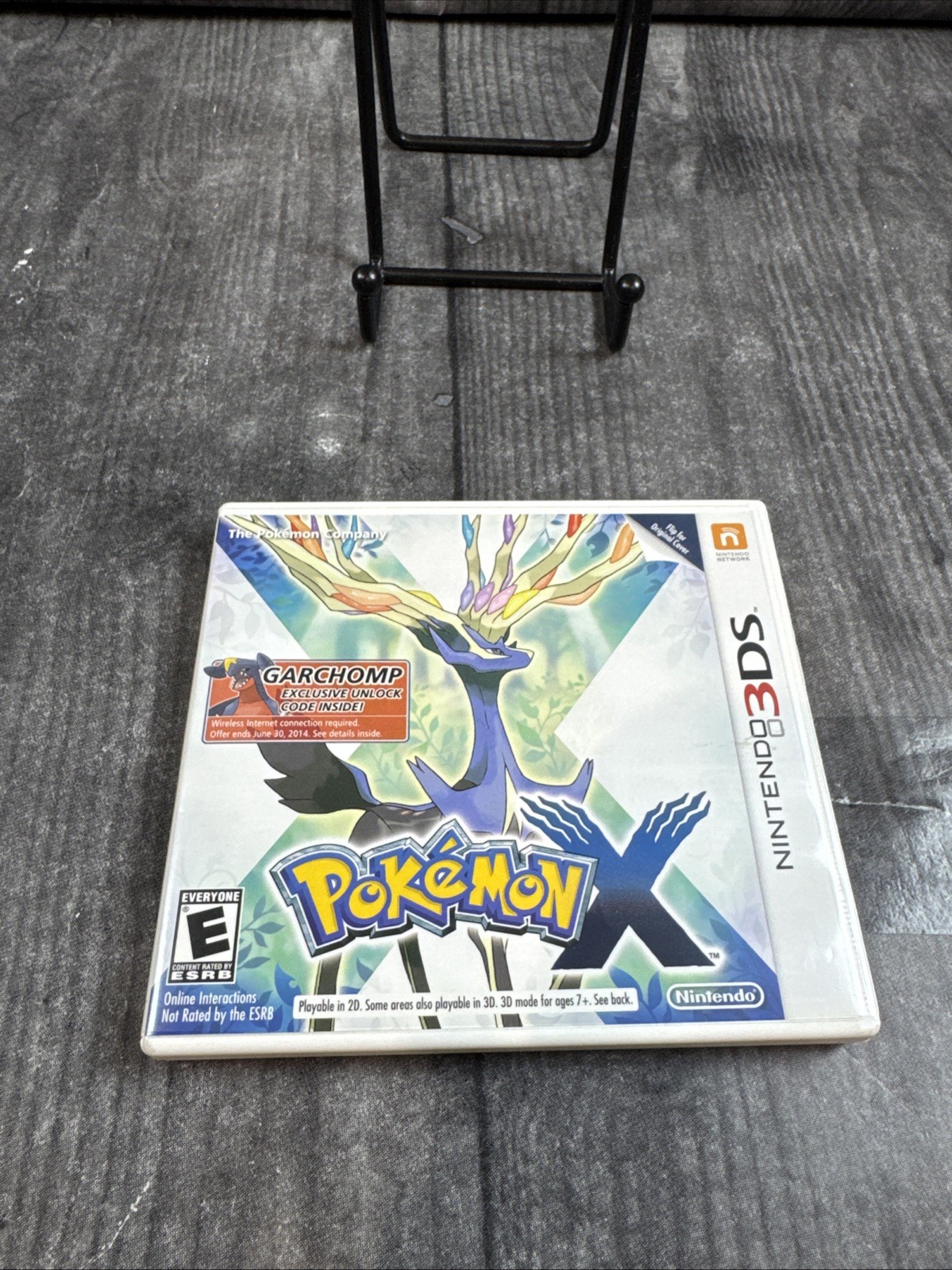 Pokémon X Nintendo 3DS Video Game 2013 IOB W/Insert Tested Works