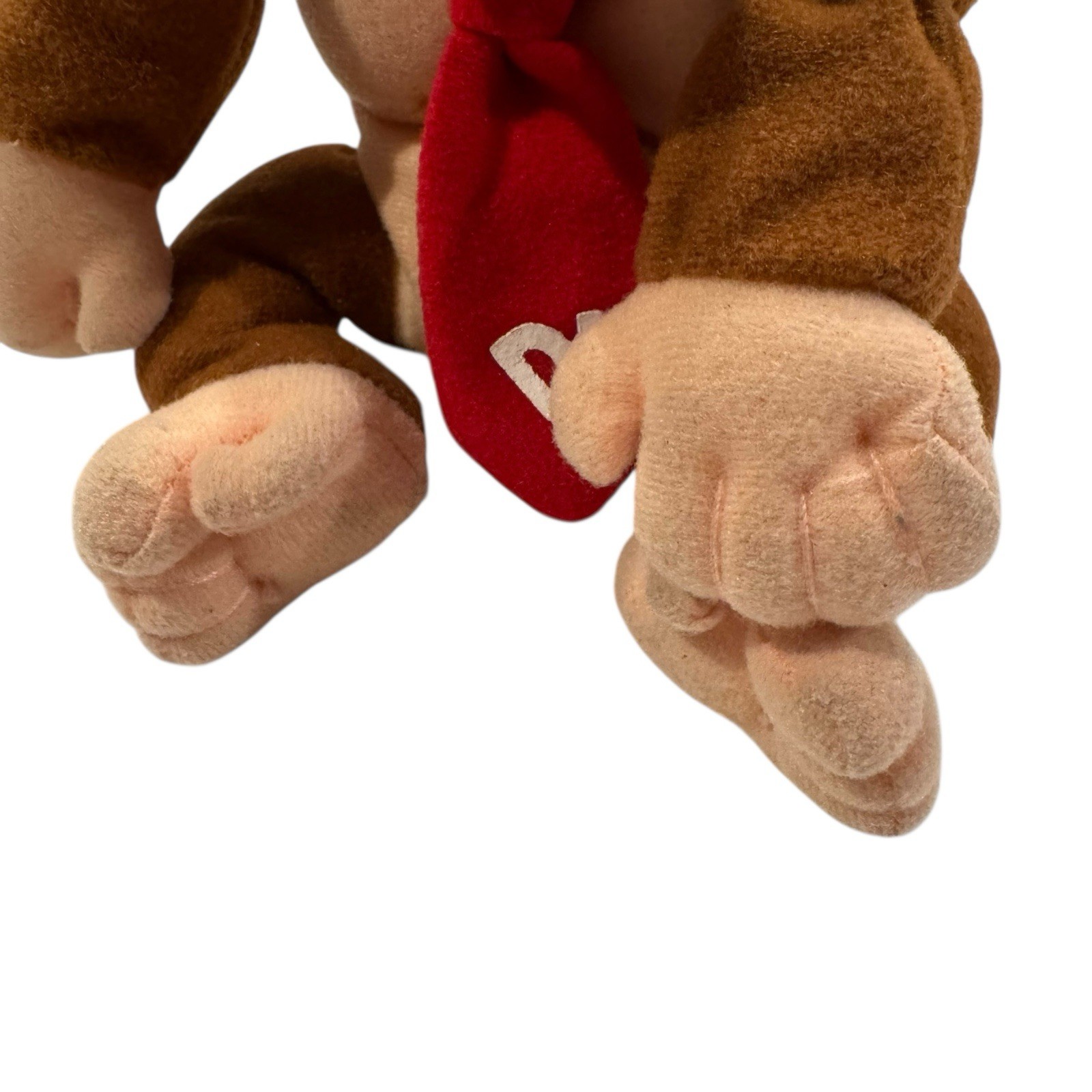 Vintage 1997 BD&A Nintendo Donkey Kong 64 Beanie Bean Bag Plush T1