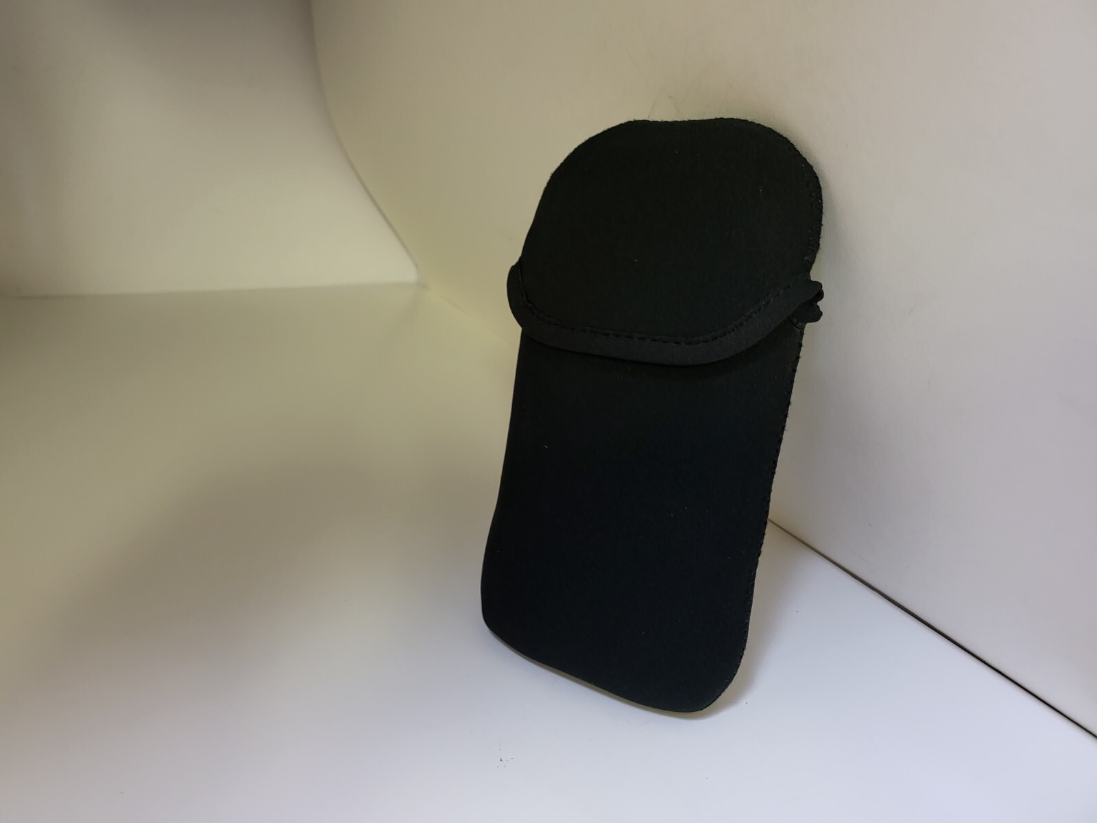 Flip Top Black Soft Padded Pouch Protective Sleeve Case for 3DS & 3DS XL #U15
