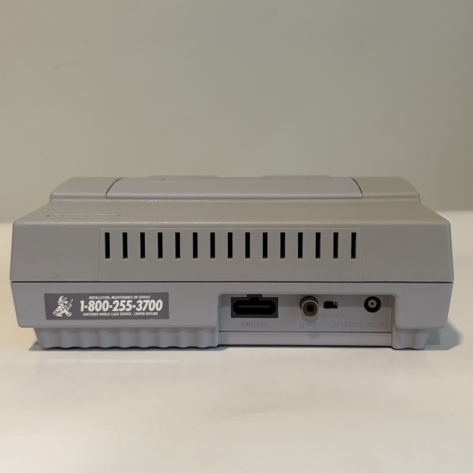 Super Nintendo SNES Console + Controller Power & Coaxial Cable Tested Working✅