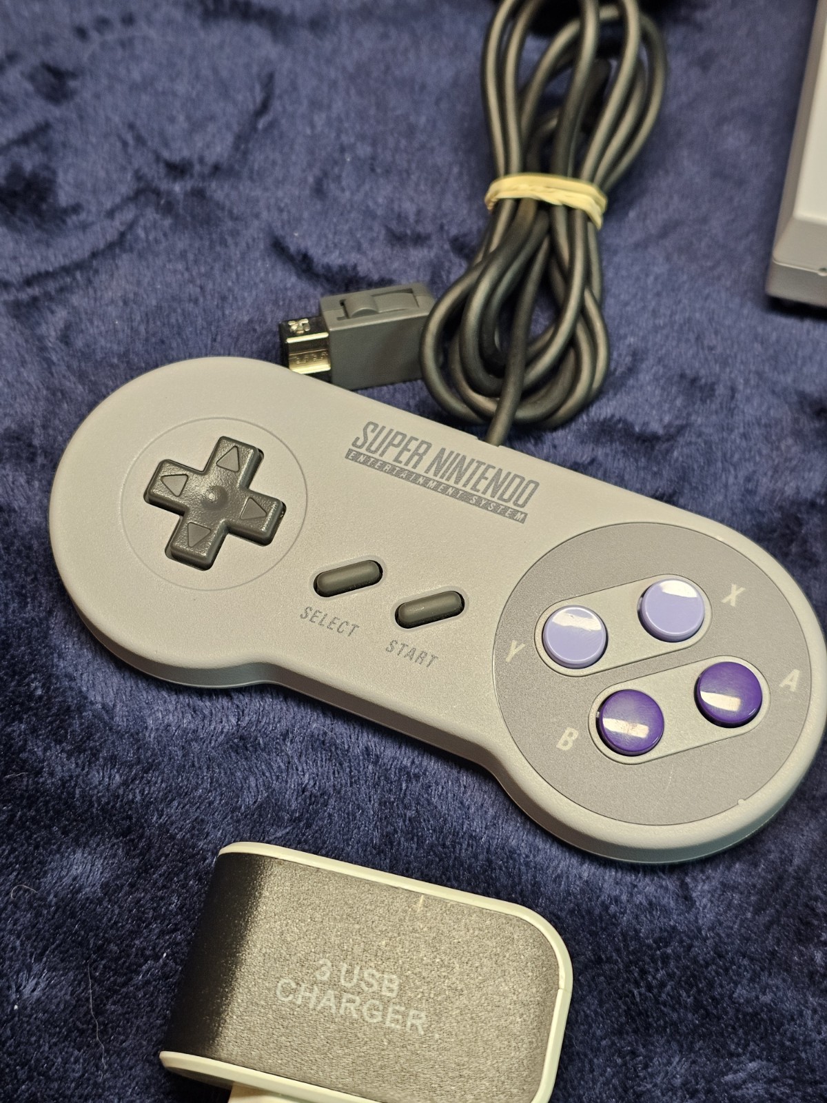 SNES Classic Edition with Two Controllers And Two Extensions