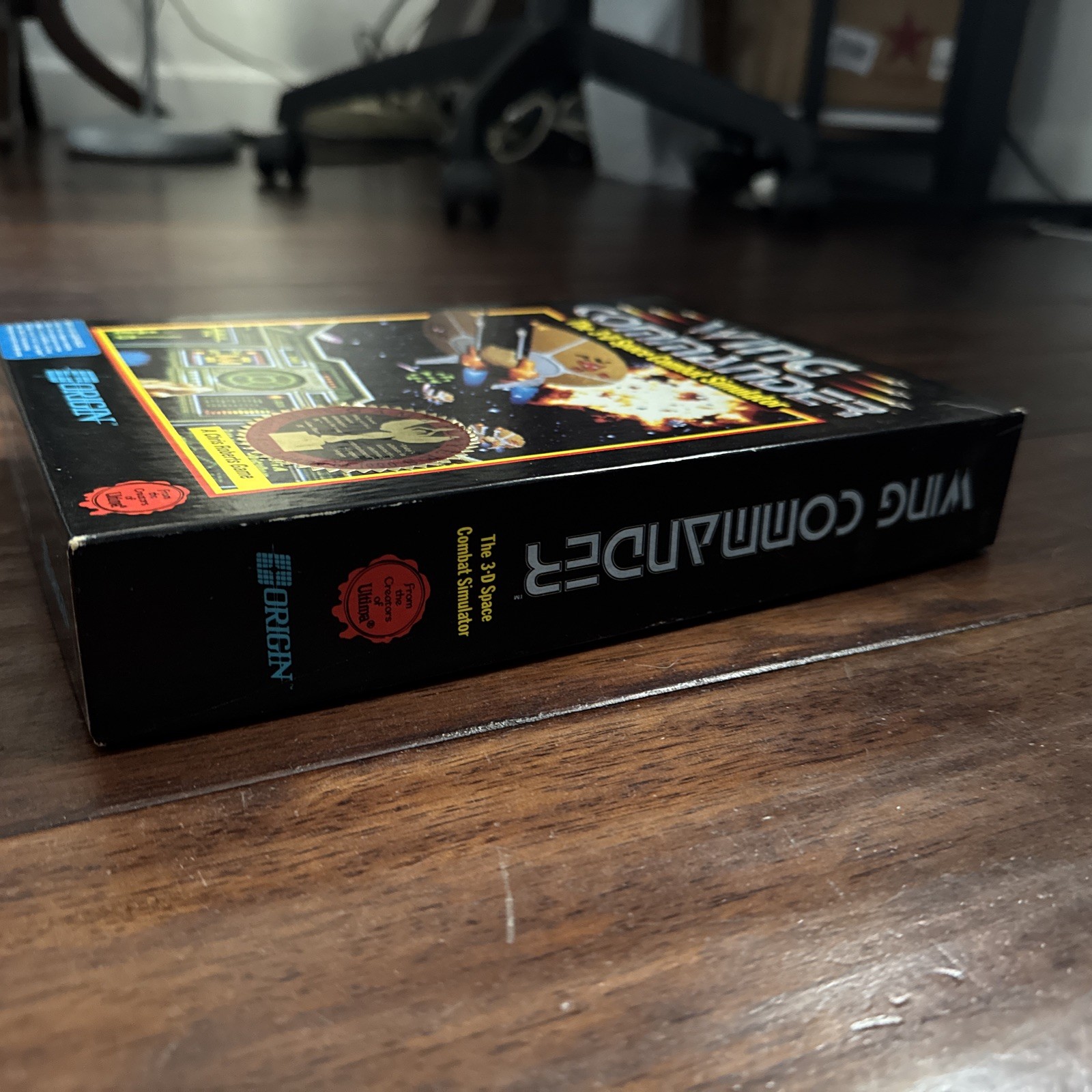 Wing Commander 1990 Origin IBM PC 5.2″ Floppy CIB + Wing Commander 2 5.2” Floppy