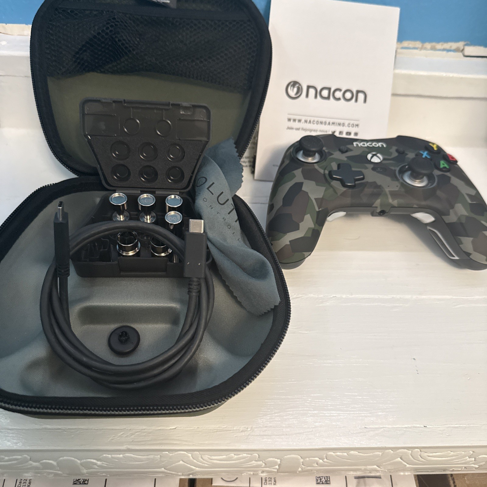 Nacon 50-1665-01 Revolution X Controller Field Camo – Xbox Series XS and Xbox