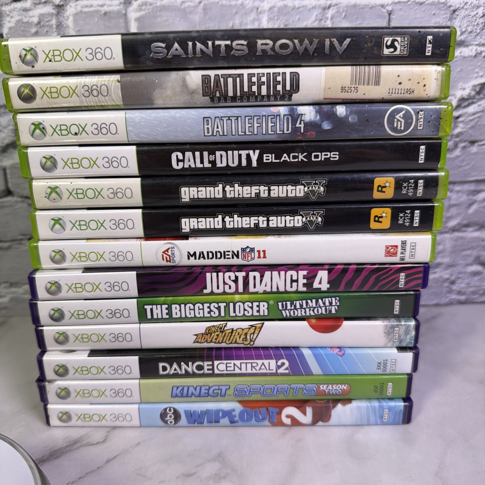 Lot Of 40 Xbox 360 Video Games Assorted – Untested – Read Description