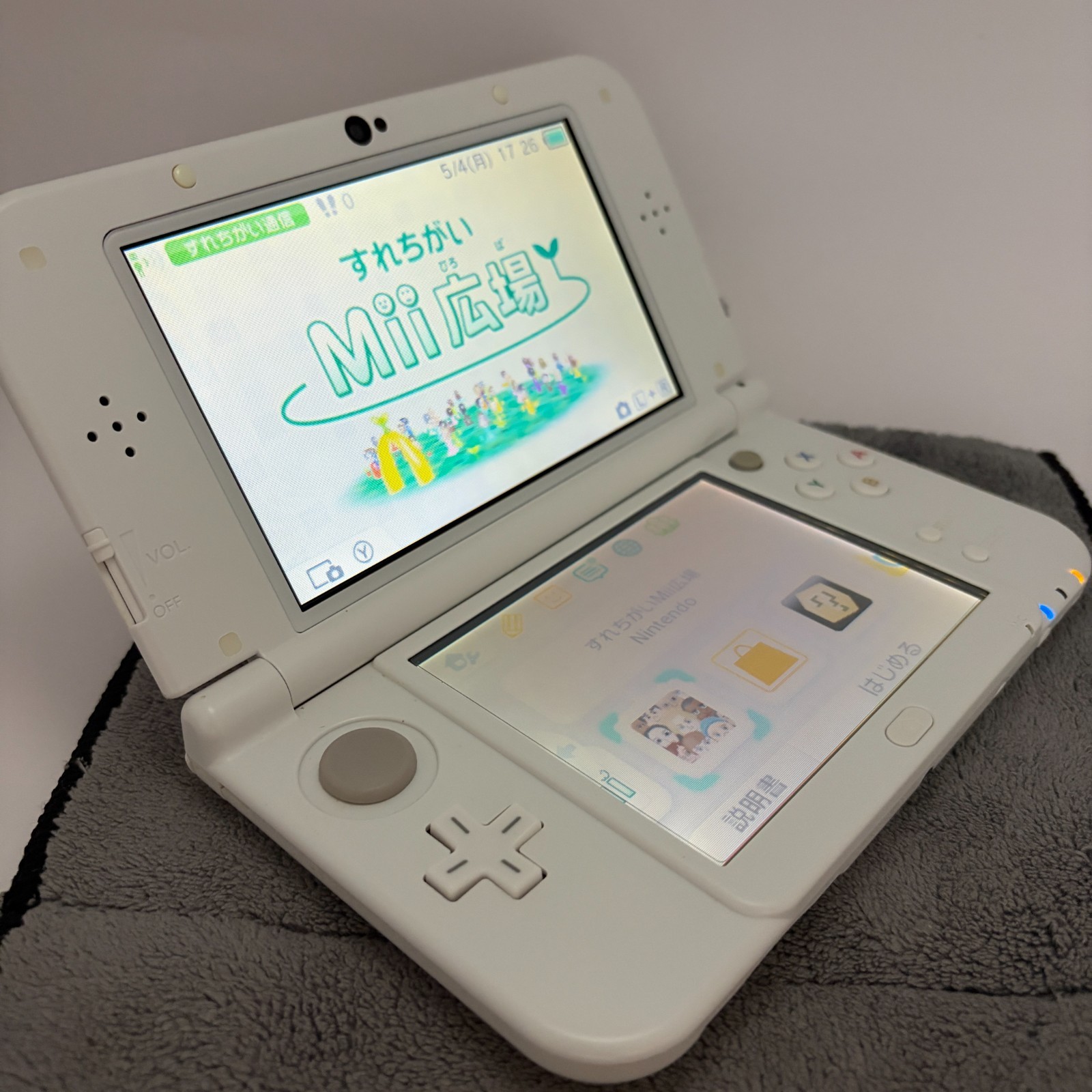 【Excellent5】Nintendo NEW 3DS LL XL Pearl White System Used Game Console From JP