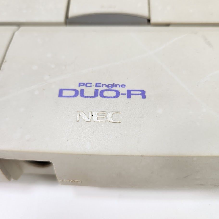 NEC PC Engine DUO-R PI-TG10 White Console Set No Power Junk A0167