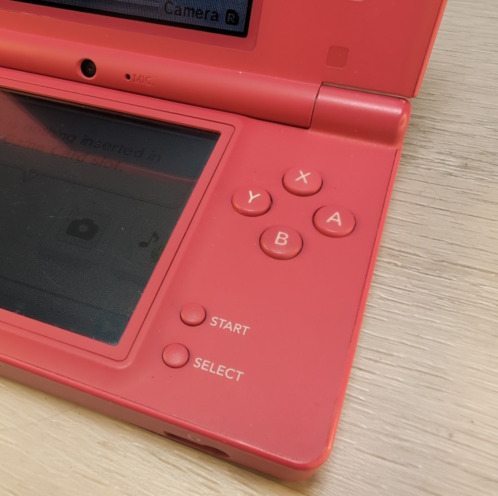 Nintendo DSi Pink Handheld Console Wi-Fi Nintendo DS TWL-001 & (4) Games Sims