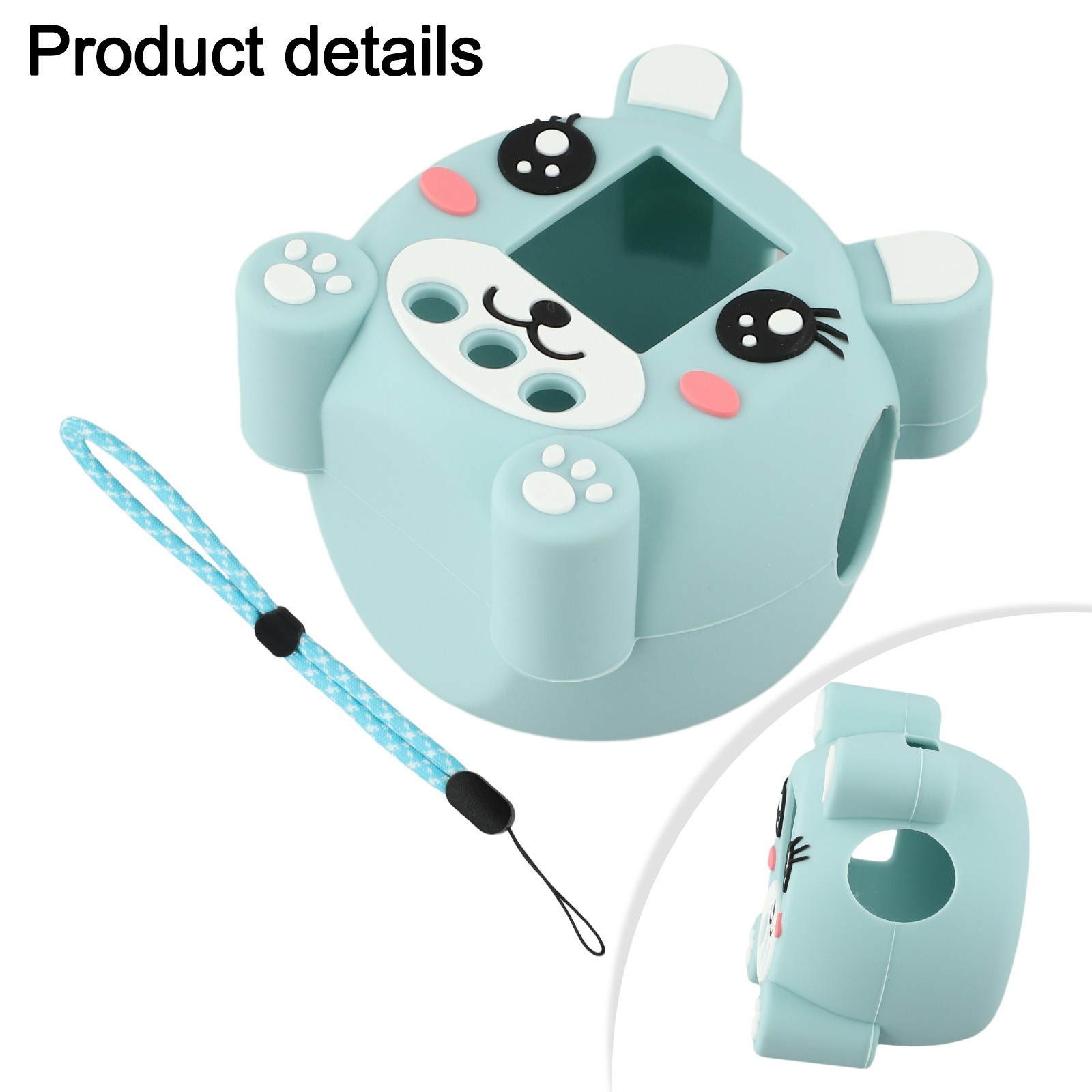 Silicone Case for Punirunes Interactive Digital Toy Protects Against Drops