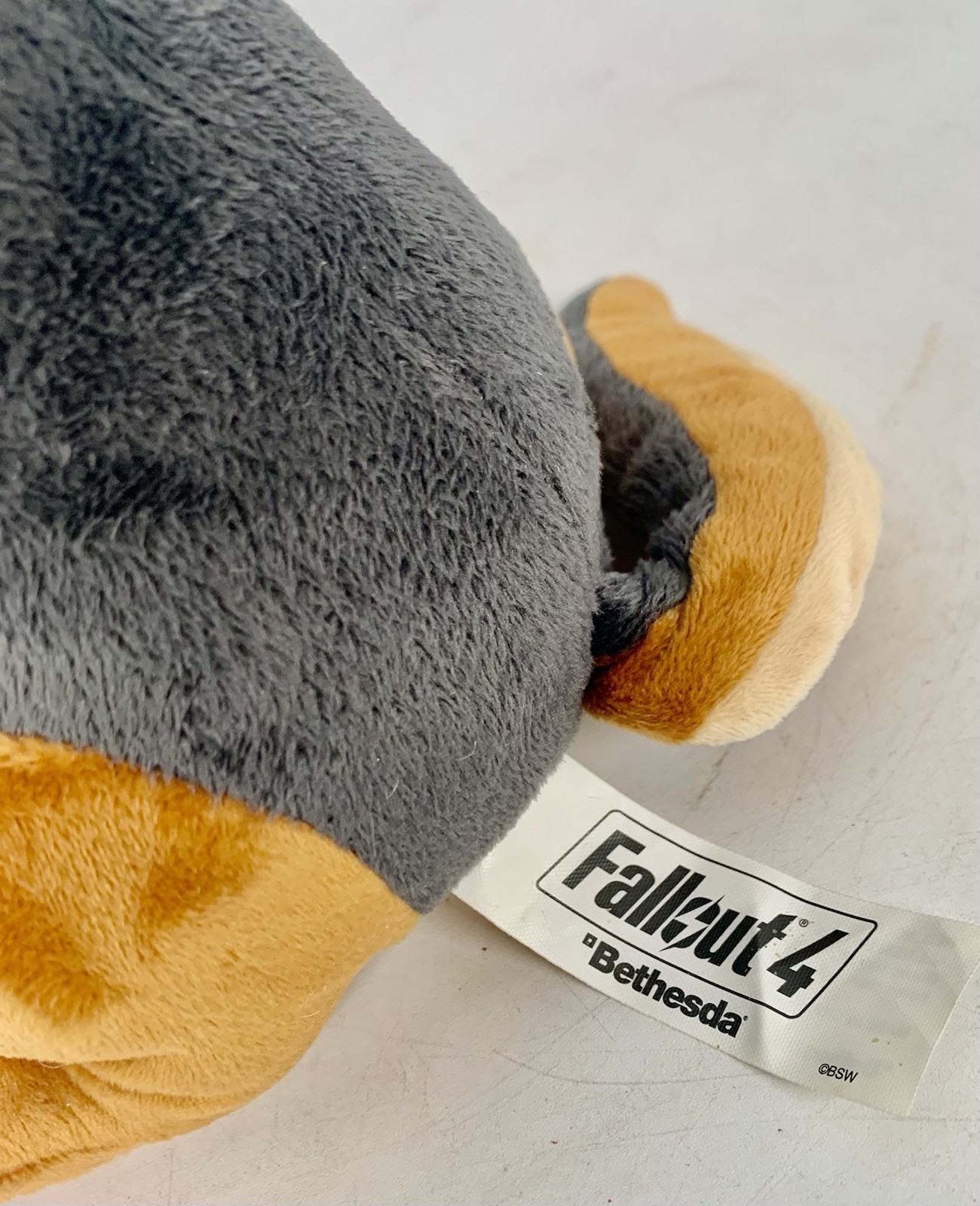 Fallout 4 Dogmeat Bethesda Plush Stuffed Animal Dog Bandana + Goggles